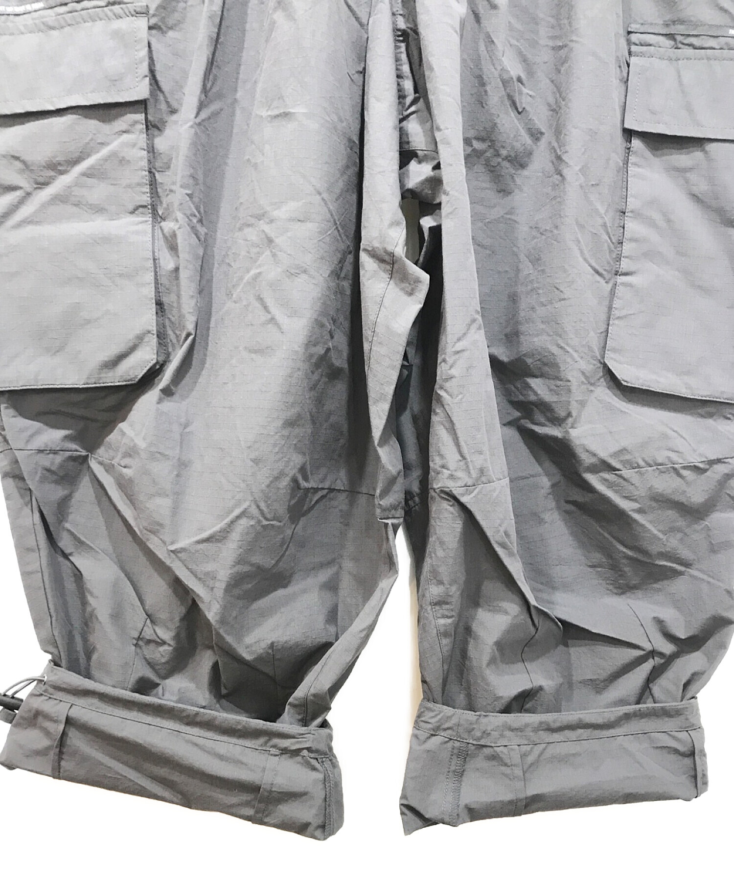 TIGHTBOOTH PRODUCTION (タイトブースプロダクション) RIPSTOP BALLOON CARGO PANTS グレー  サイズ:XL 未使用品