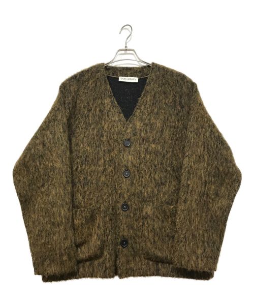 our legacy olive mohair cardigan 44 | www.causus.be
