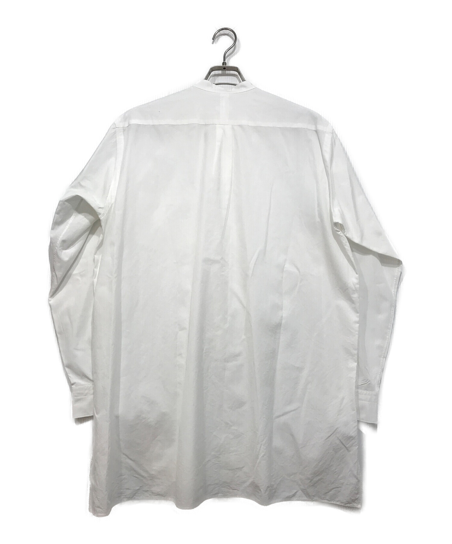 COMOLI (コモリ) バンドカラーシャツ ホワイト サイズ:2