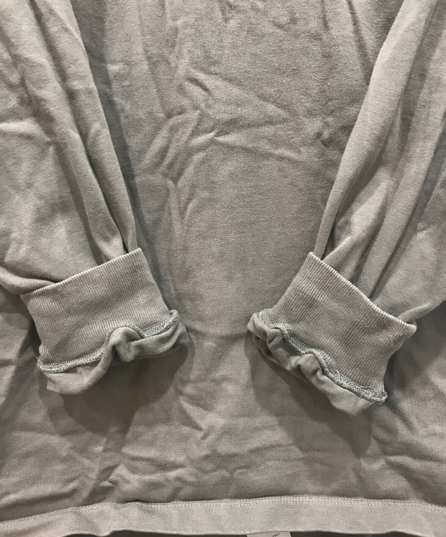 RICK OWENS (リック オウエンス) ロングパーカー グレー サイズ:XS