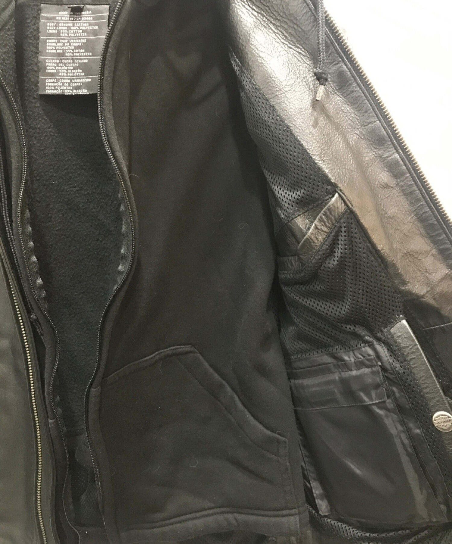 中古・古着通販】HARLEY-DAVIDSON (ハーレーダビッドソン) 3in1