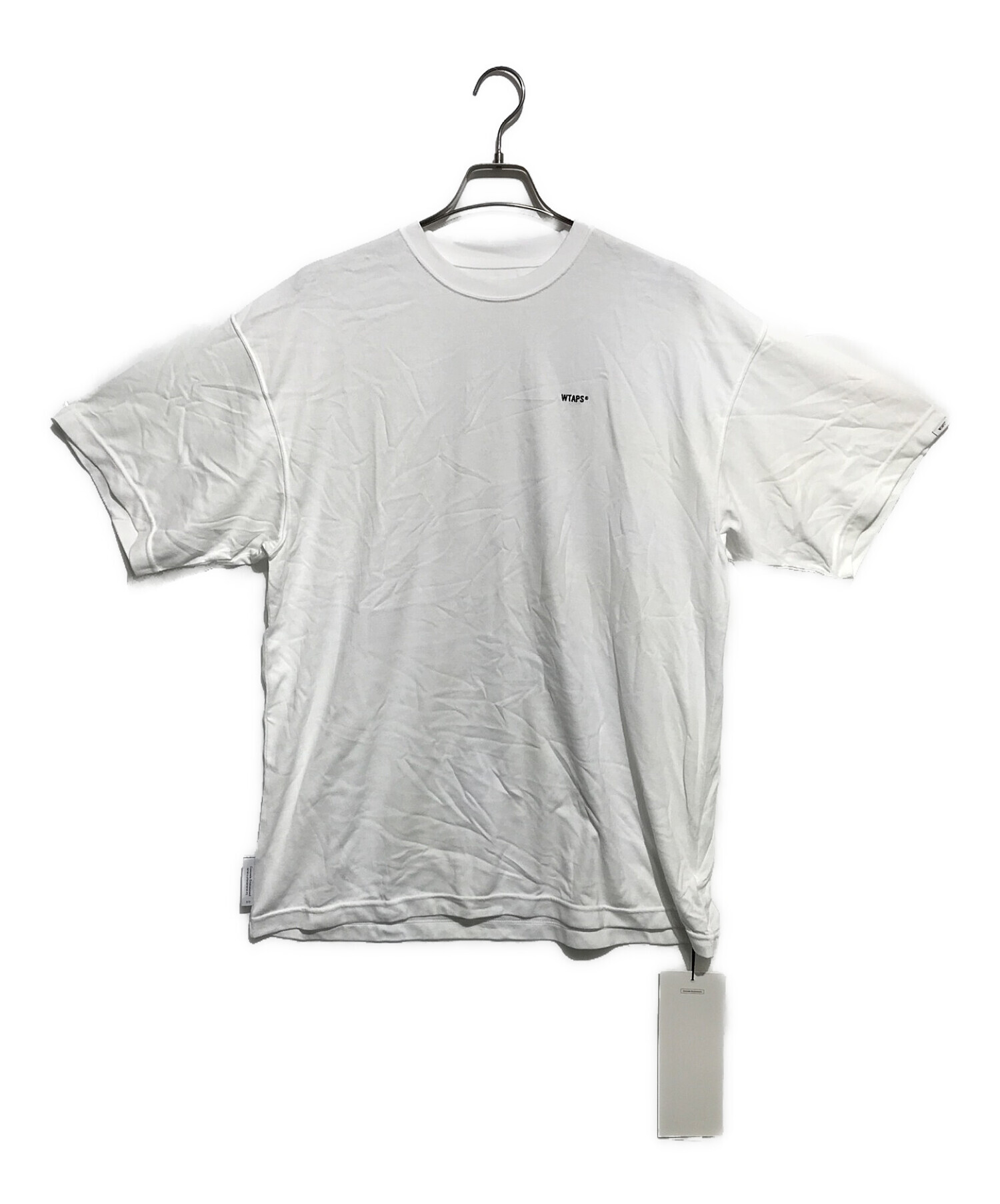 WTAPS (ダブルタップス) SIGN SS COTTON T-Shirts ホワイト サイズ:X03 未使用品