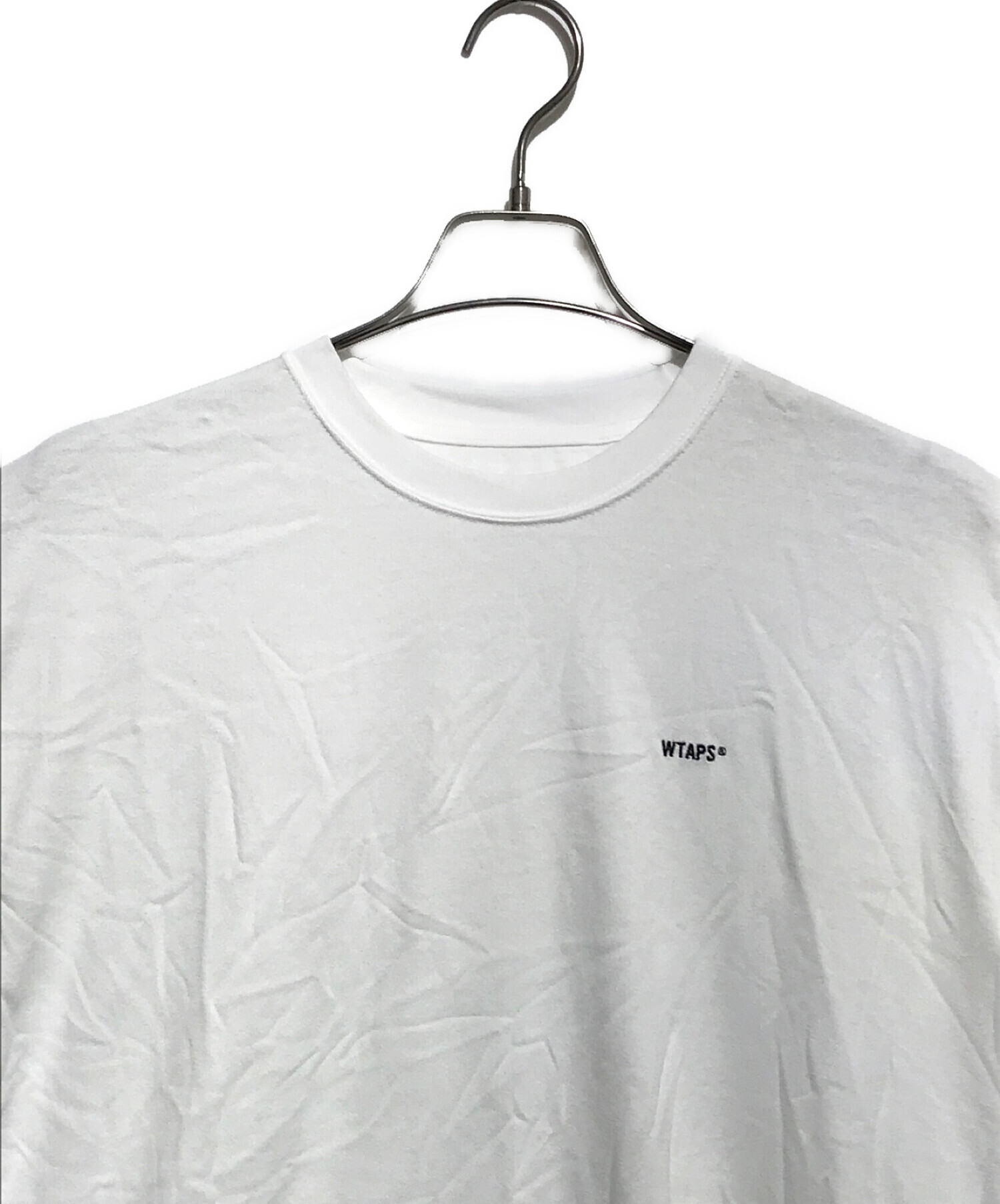 WTAPS (ダブルタップス) SIGN SS COTTON T-Shirts ホワイト サイズ:X03 未使用品