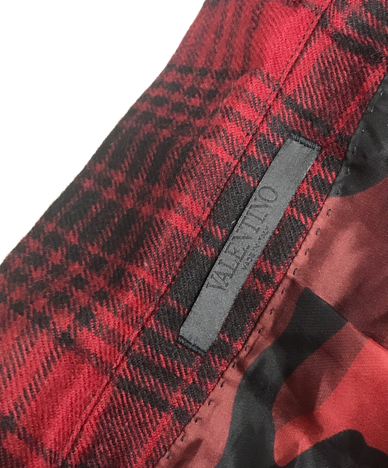 中古・古着通販】VALENTINO (ヴァレンティノ) 2Bチェックジャケット