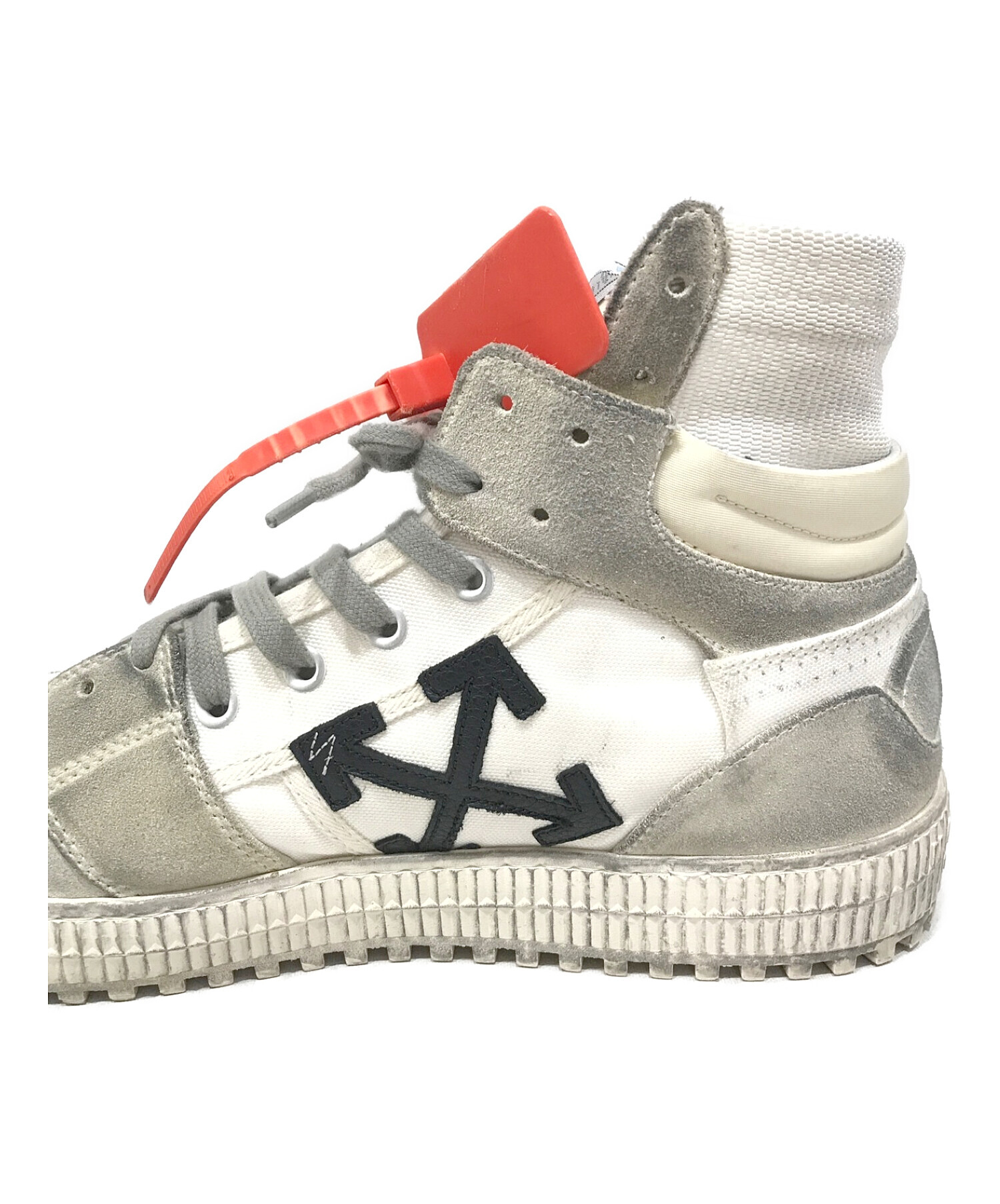 中古・古着通販】OFFWHITE (オフホワイト) ハイカットスニーカー