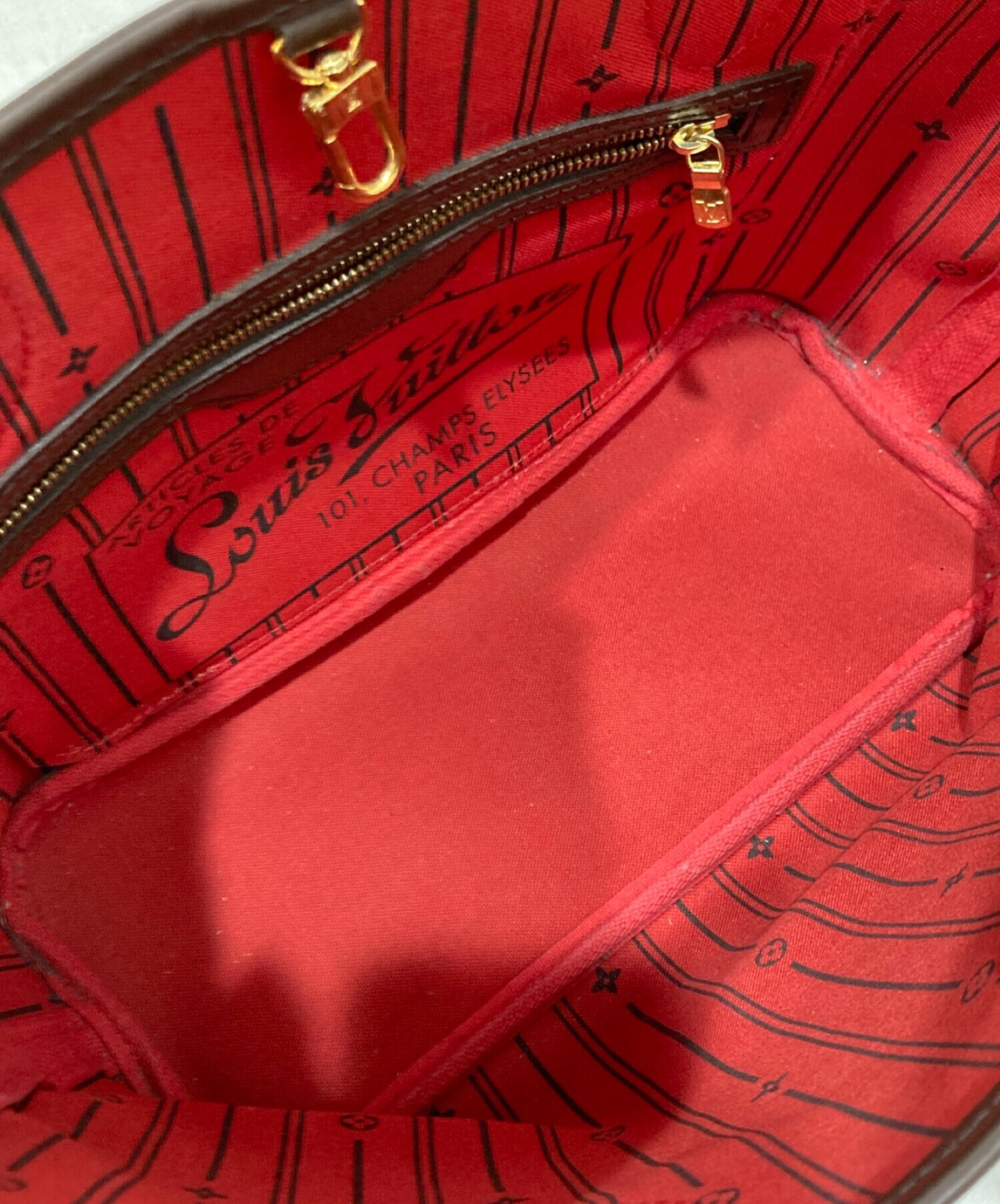 中古・古着通販】LOUIS VUITTON (ルイ ヴィトン) ダミエ・ネヴァーフル