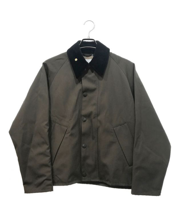 中古・古着通販】Barbour (バブアー) TOMORROW LAND (トゥモローランド) 別注ウールコットンツイルジャケット カーキ  サイズ:34｜ブランド・古着通販 トレファク公式【TREFAC FASHION】スマホサイト