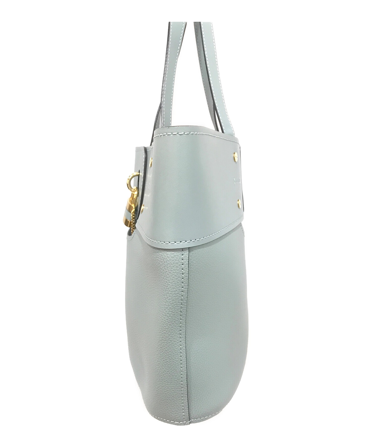 Chloe aby leather online tote