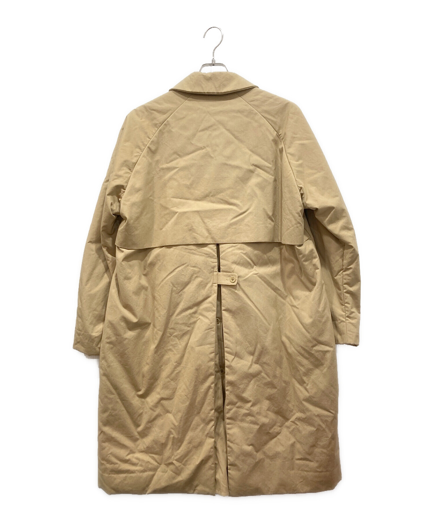 中古・古着通販】YAECA (ヤエカ) PADDING SOUTIENCOLLAR COAT ベージュ