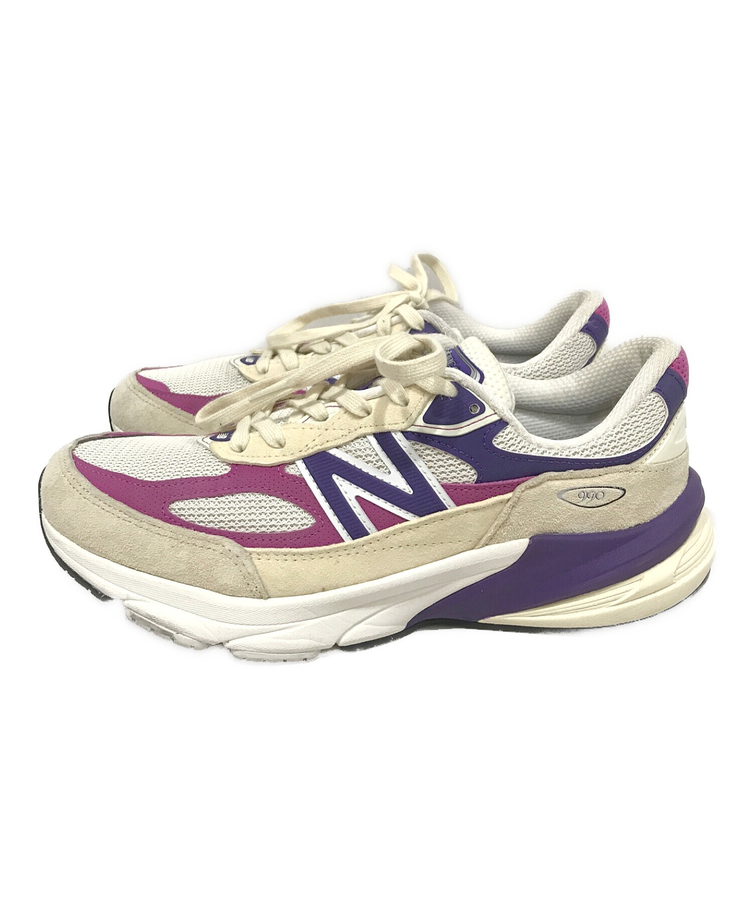 NEW BALANCE (ニューバランス) ローカットスニーカー パープル サイズ:26.5