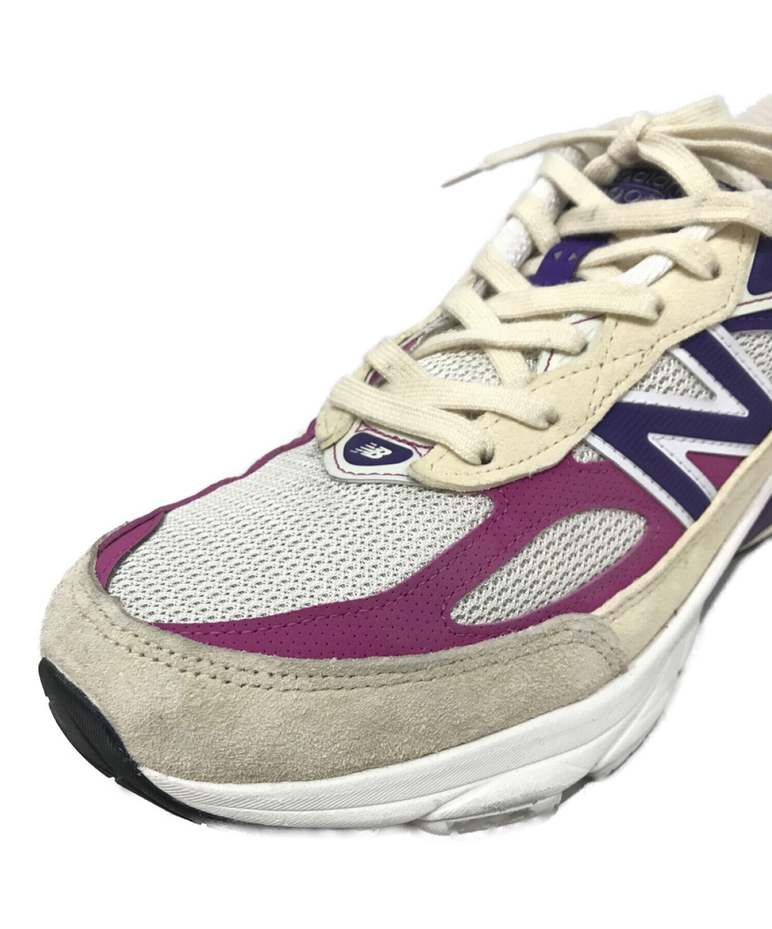 NEW BALANCE (ニューバランス) ローカットスニーカー パープル サイズ:26.5