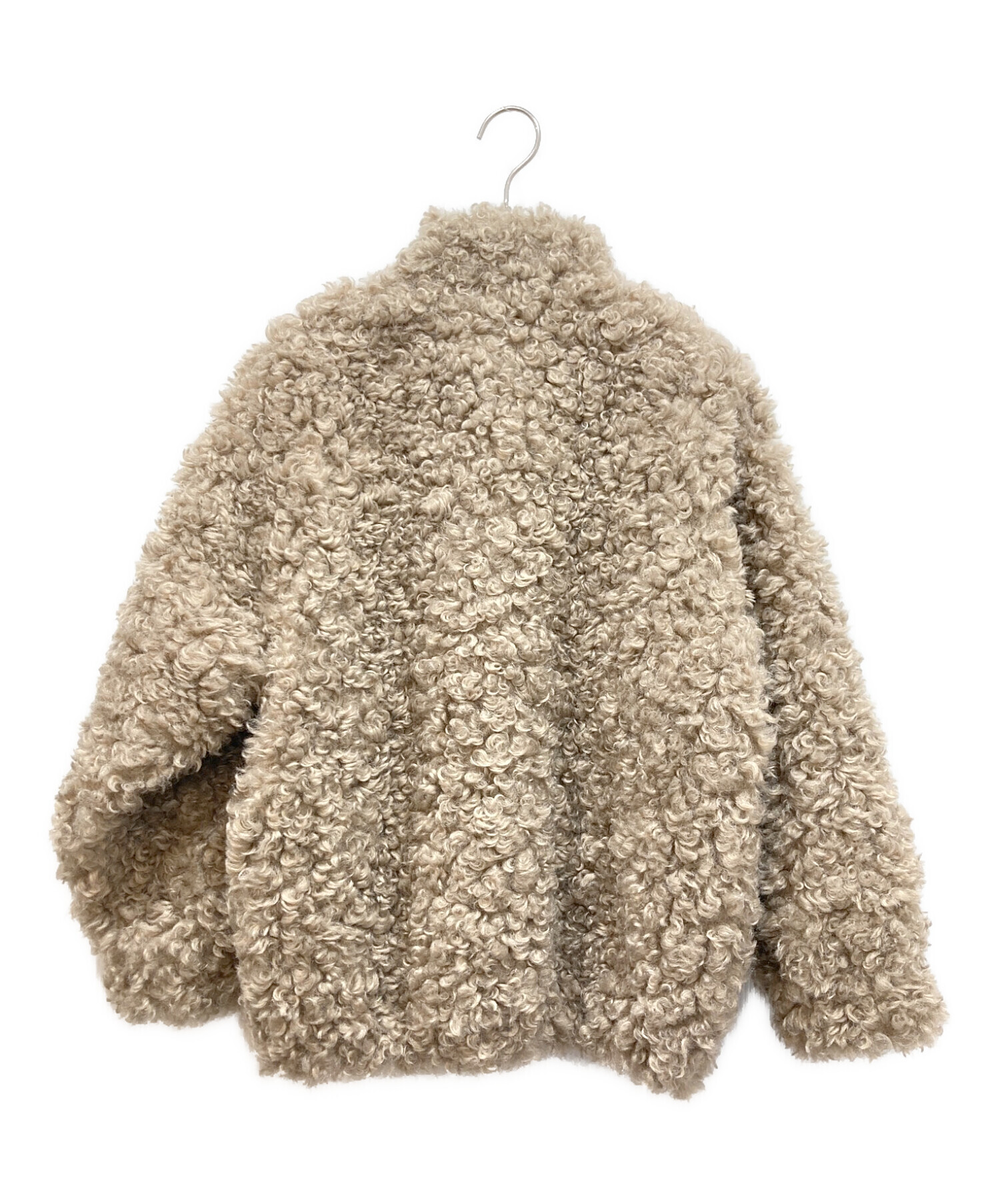 中古・古着通販】CLANE (クラネ) CURL FUR SHORT COAT ブラウン