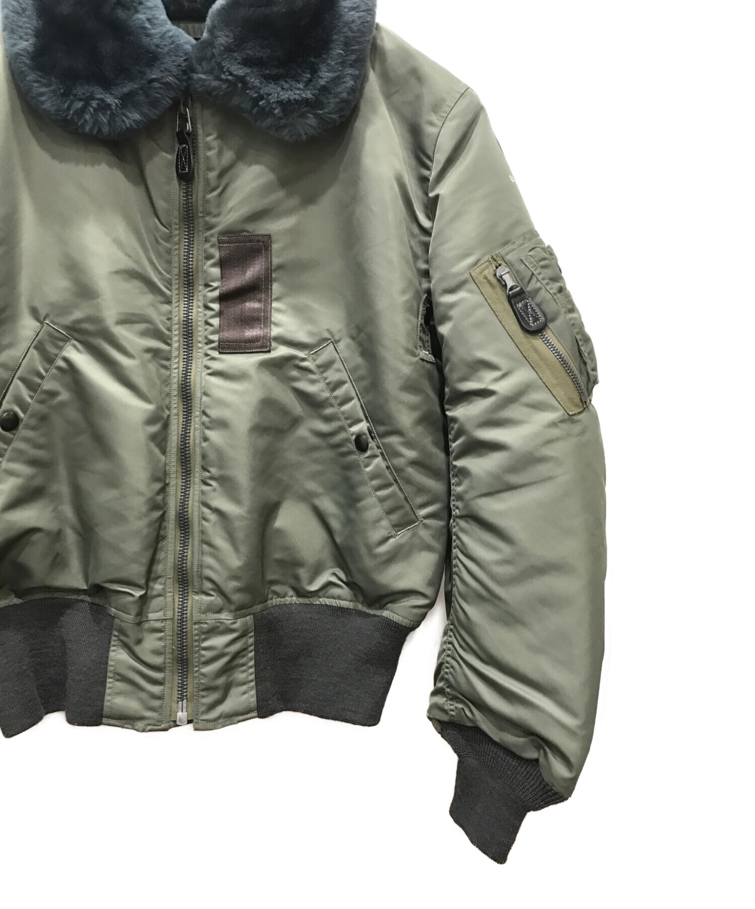 BUZZ RICKSON'S (バズリクソンズ) B-15D - B.RICKSON FLIGHT WEAR CO. カーキ サイズ:38