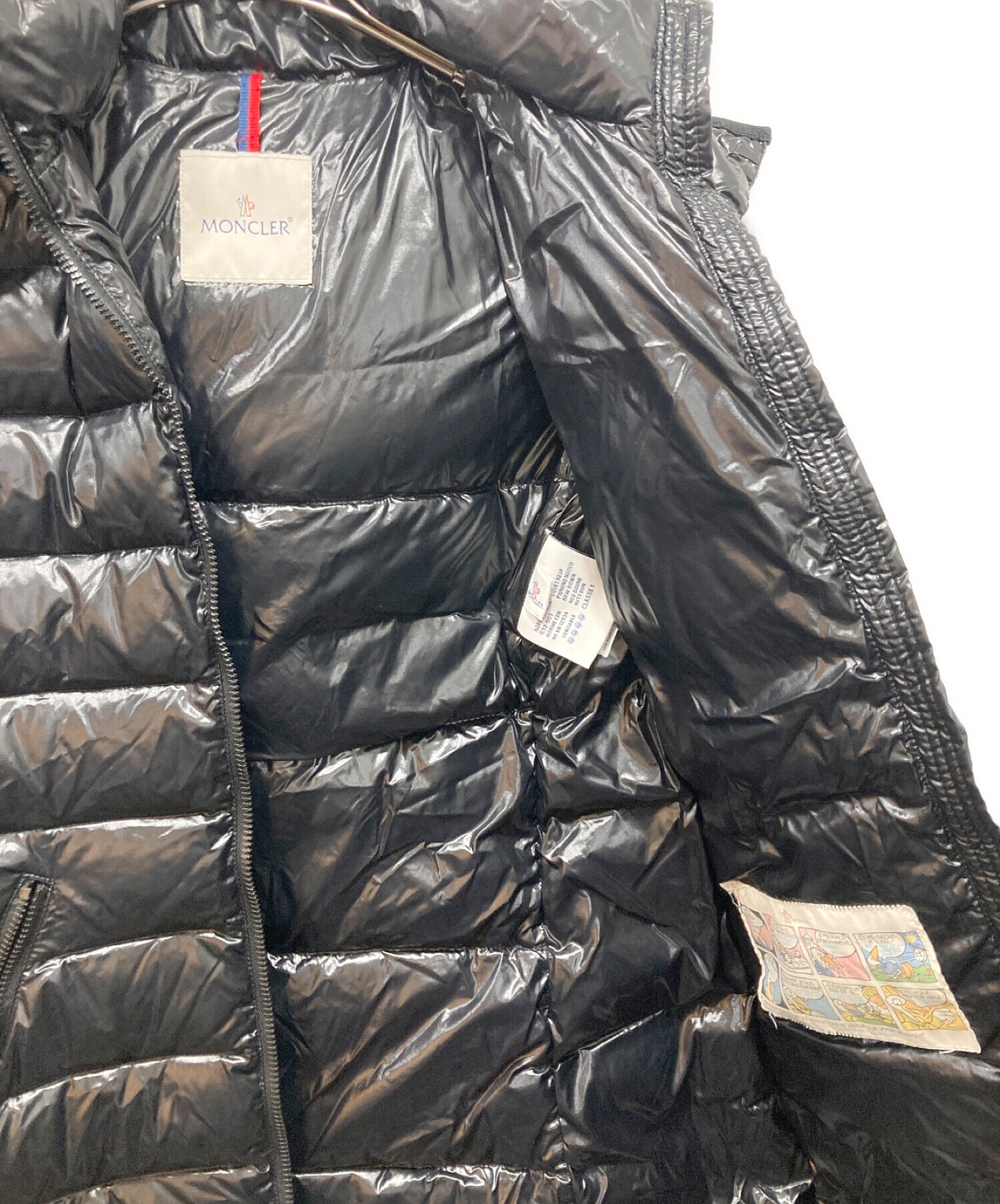 中古・古着通販】MONCLER (モンクレール) MOKA GIUBBOTTO ブラック