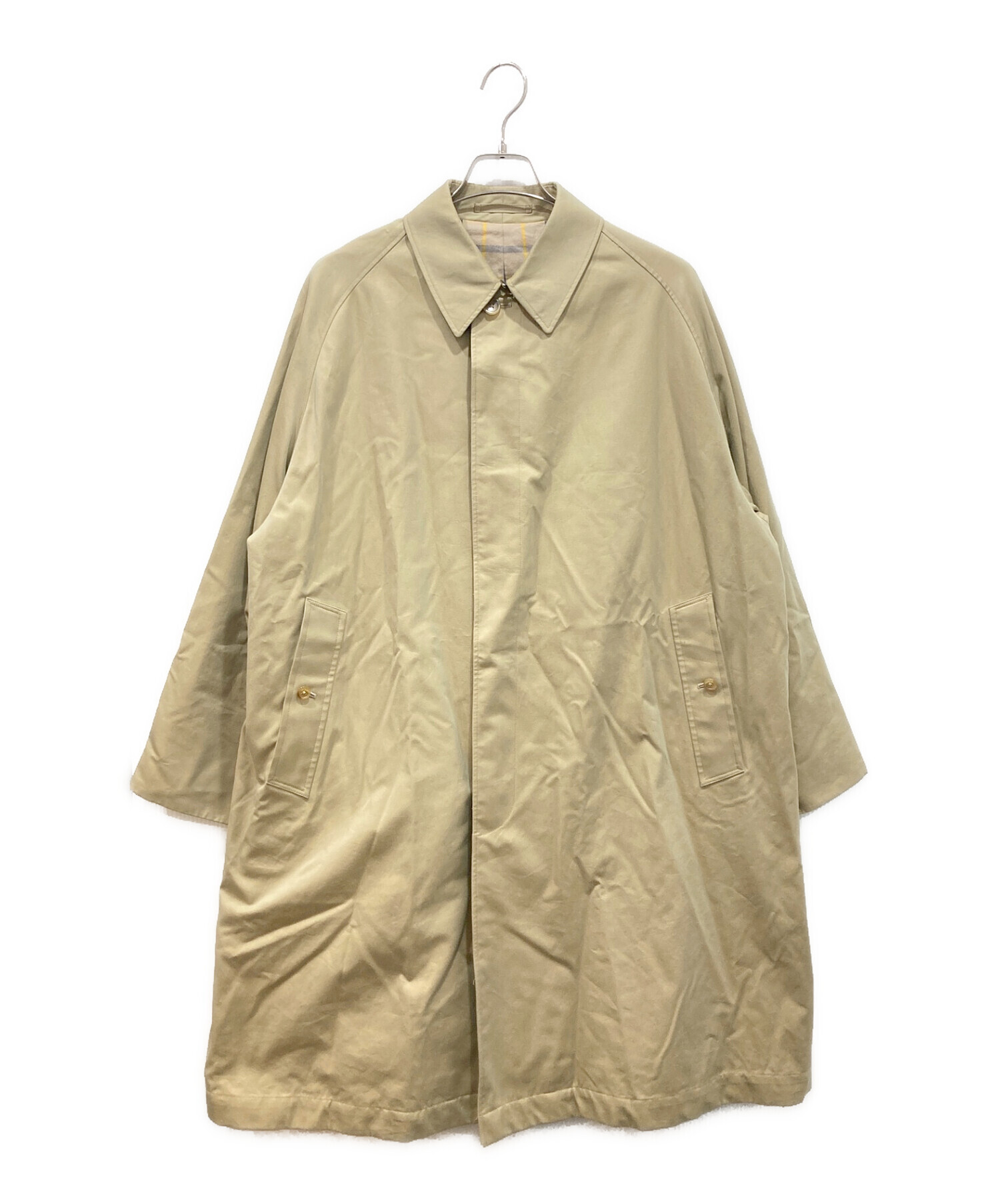 ANATOMICA (アナトミカ) SINGLE RAGLAN COAT ベージュ サイズ:50