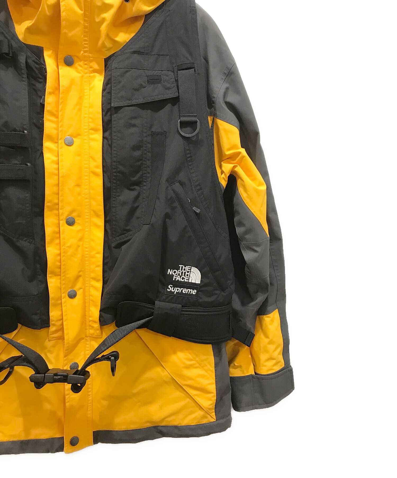 SUPREME (シュプリーム) THE NORTH FACE (ザ ノース フェイス) RTG Jacket + Vest イエロー サイズ:XL