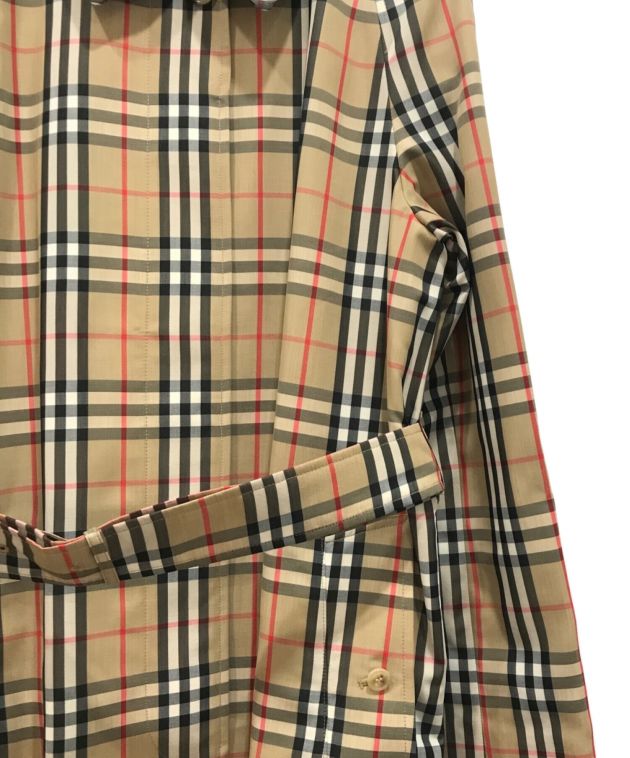 中古・古着通販】BURBERRY (バーバリー) ノバチェックステンカラー 