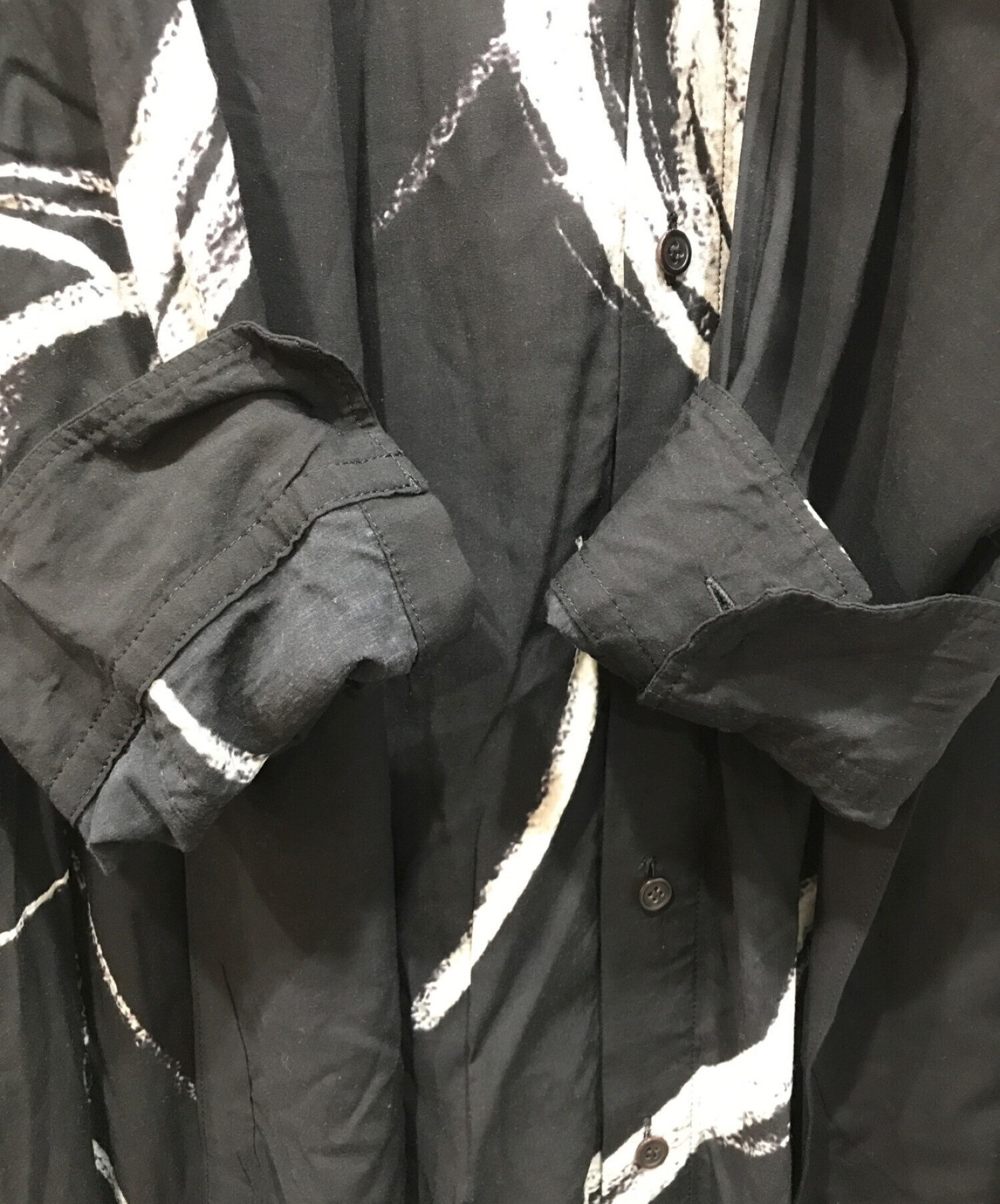 YOHJI YAMAMOTO+NOIR ヨウジヤマモトノワールデザインワンピース-