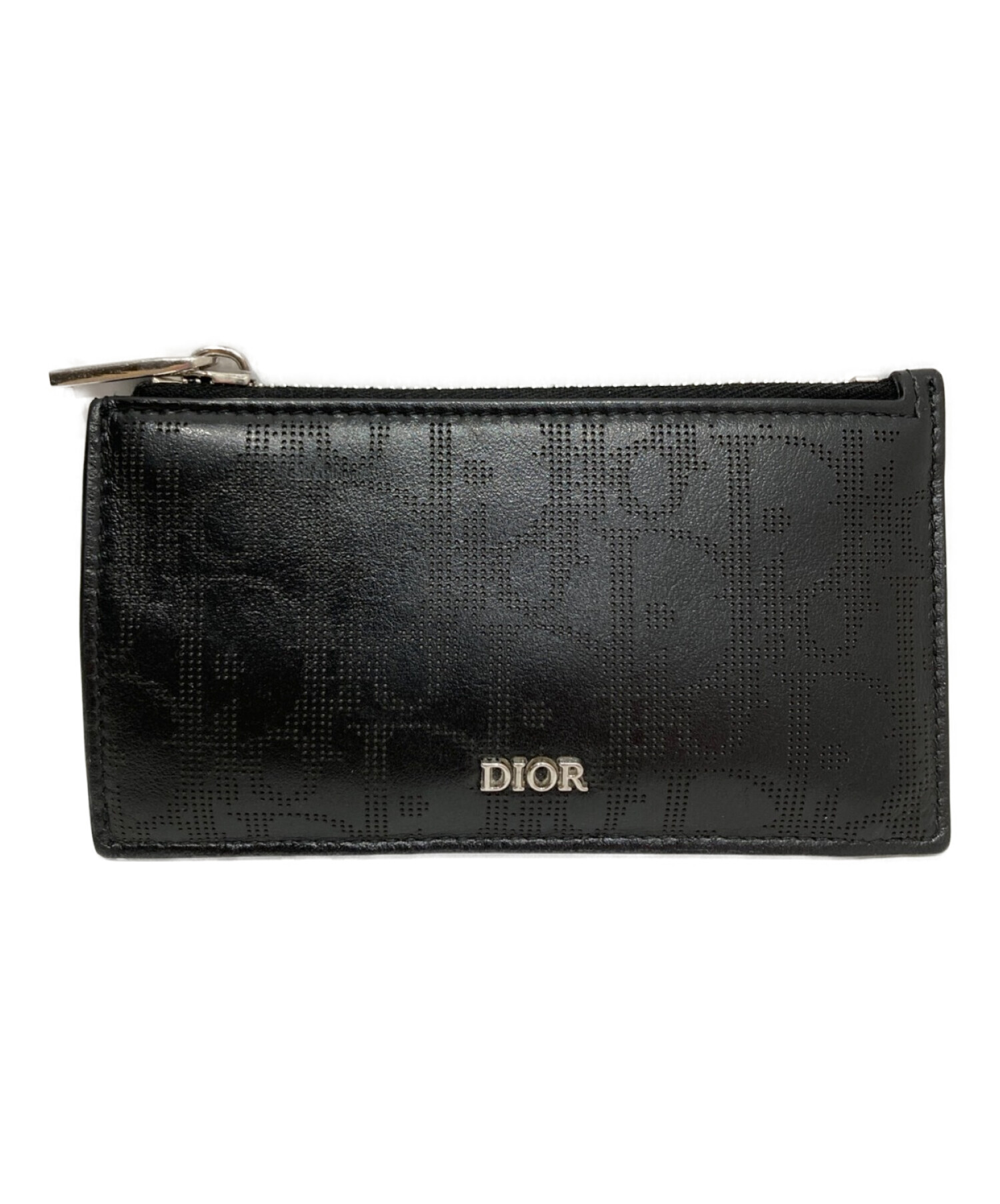 Christian Dior (クリスチャン ディオール) オブリークギャラクシーコインケース ブラック