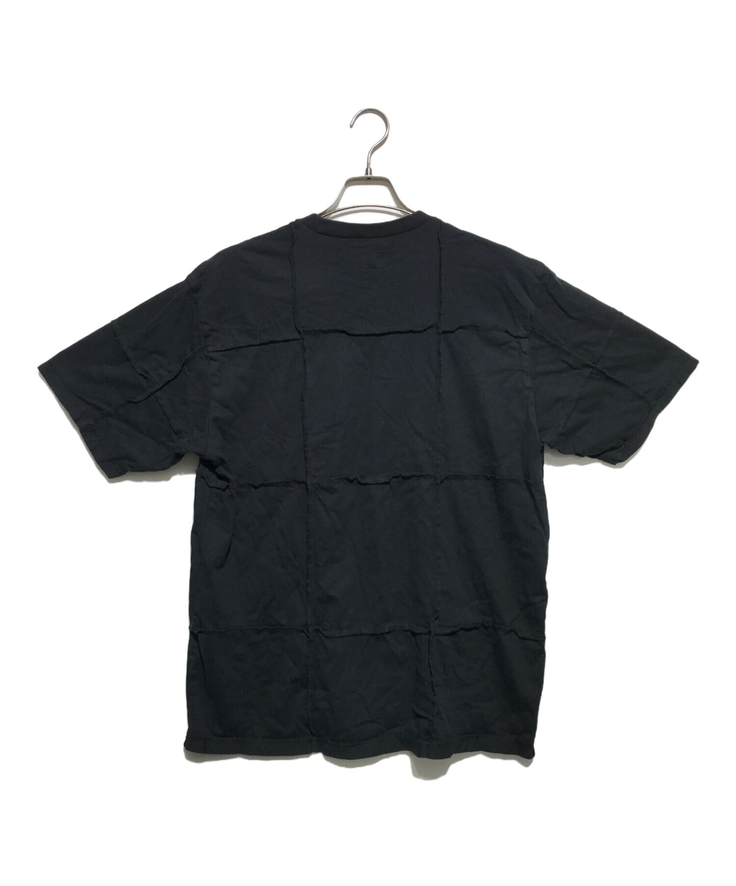 Supreme (シュプリーム) Patchwork Pique Tee ブラック サイズ:Ｌ