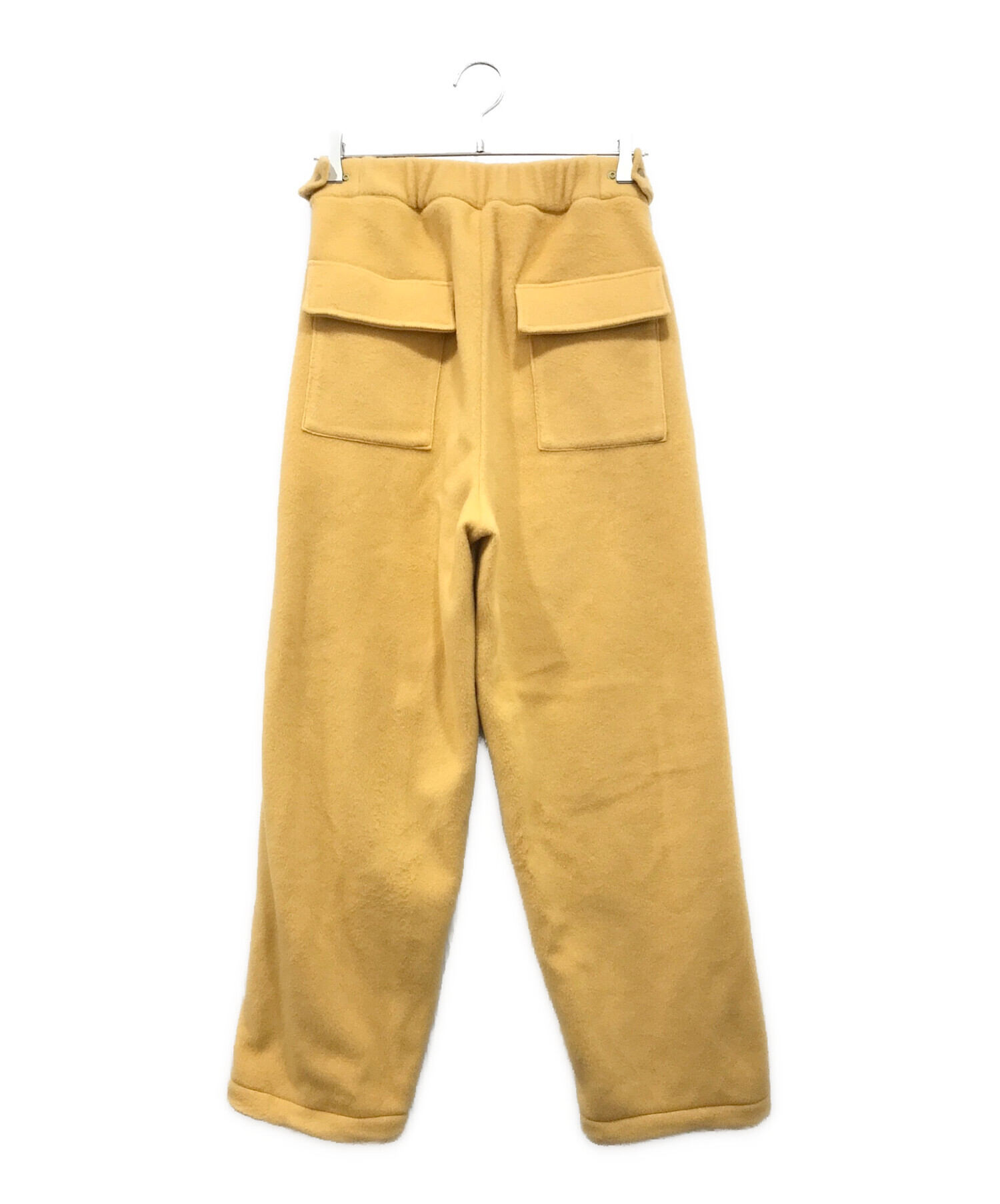 YOKE (ヨーク) FLEECE EASY BAKER PANTS イエロー サイズ:1