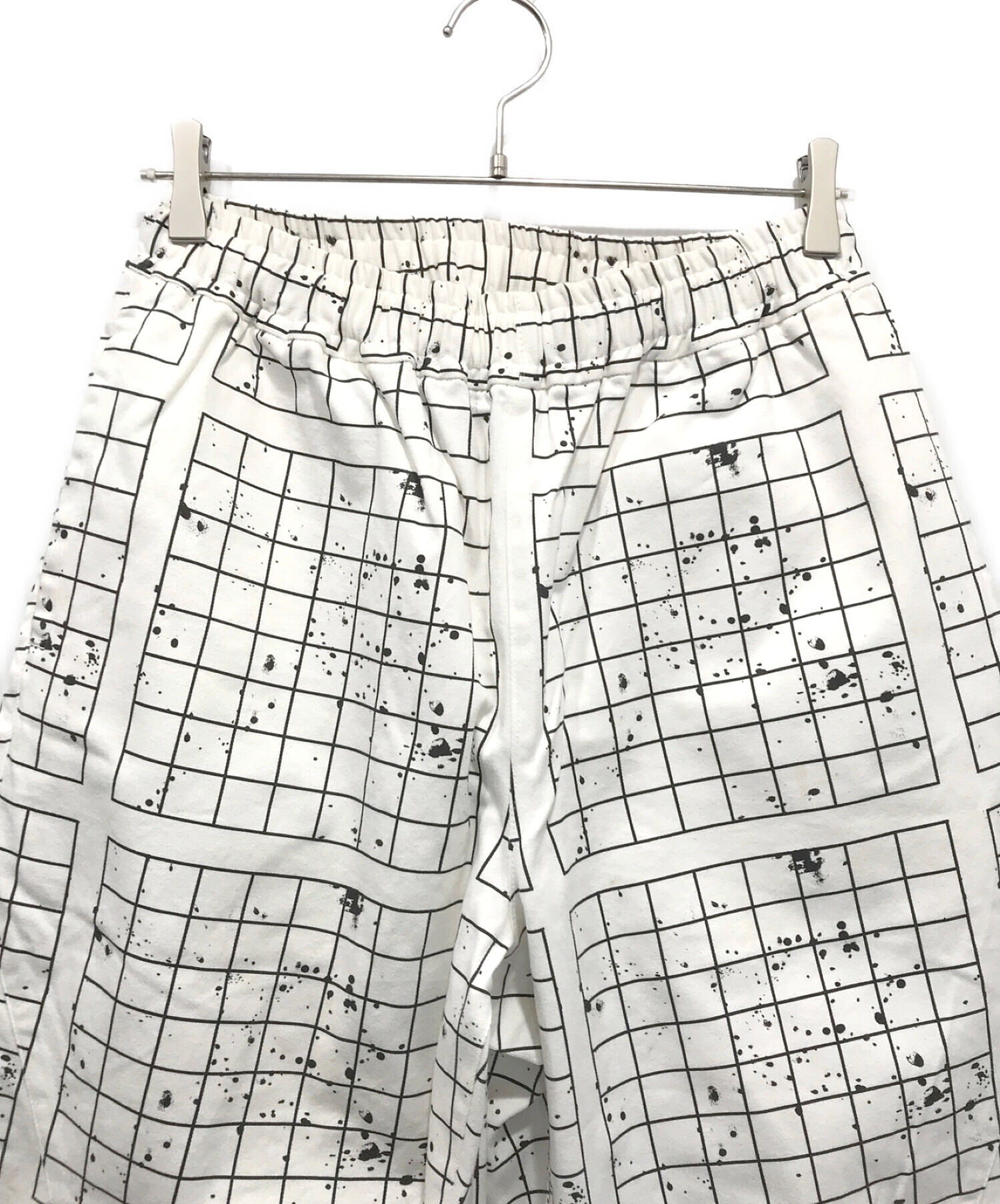 中古・古着通販】C.E (シーイー) PANELED GRID JOG PANTS ホワイト