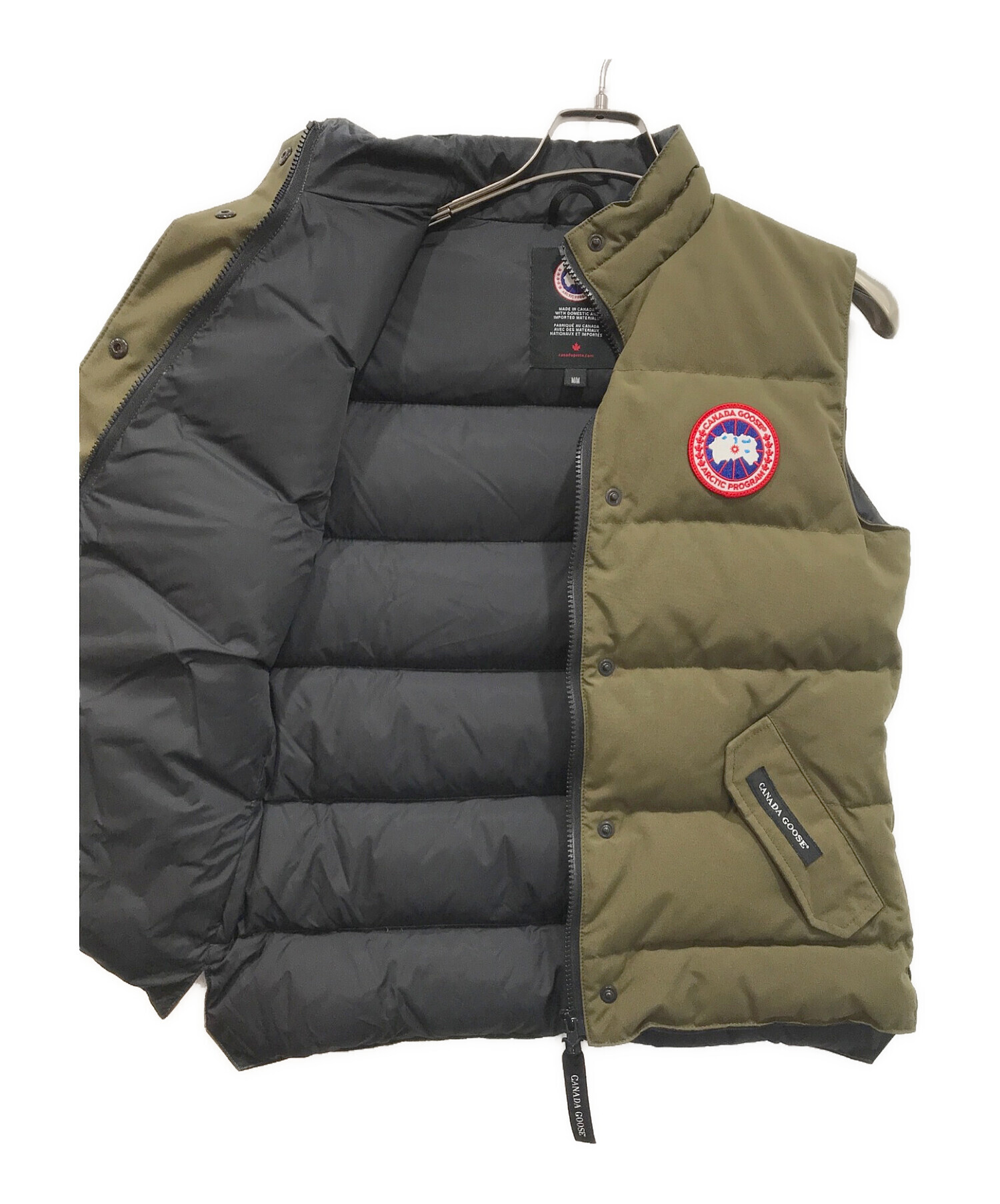 中古・古着通販】CANADA GOOSE (カナダグース) FREESTYLE VEST カーキ