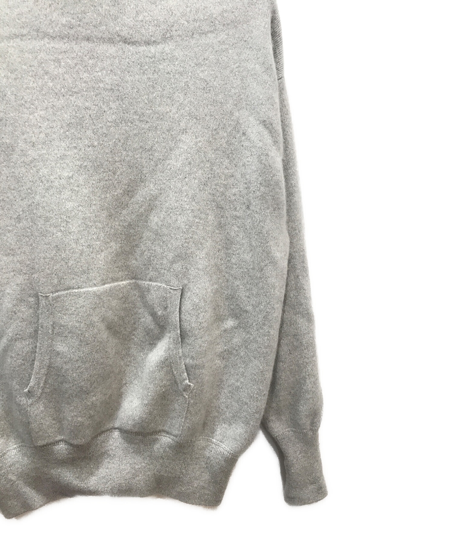 BODHI (ボーディ) BIG Heavyweight Cashmere Hoodie グレー サイズ:F