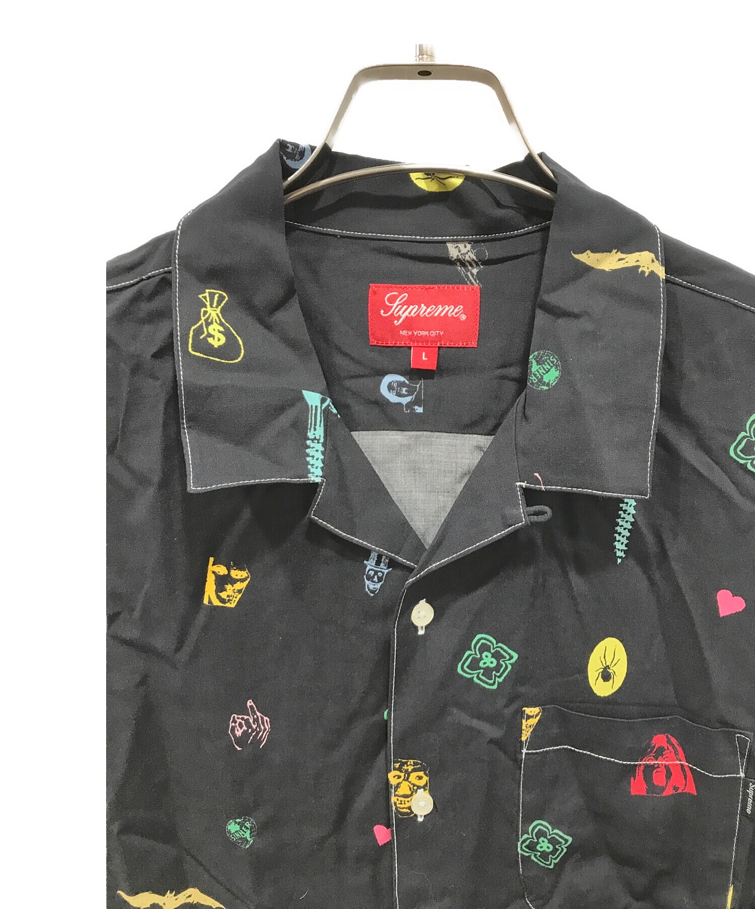 国内正規流通品 Supreme Deep Space Rayon S/S Shirt Sサイズ | www.cc