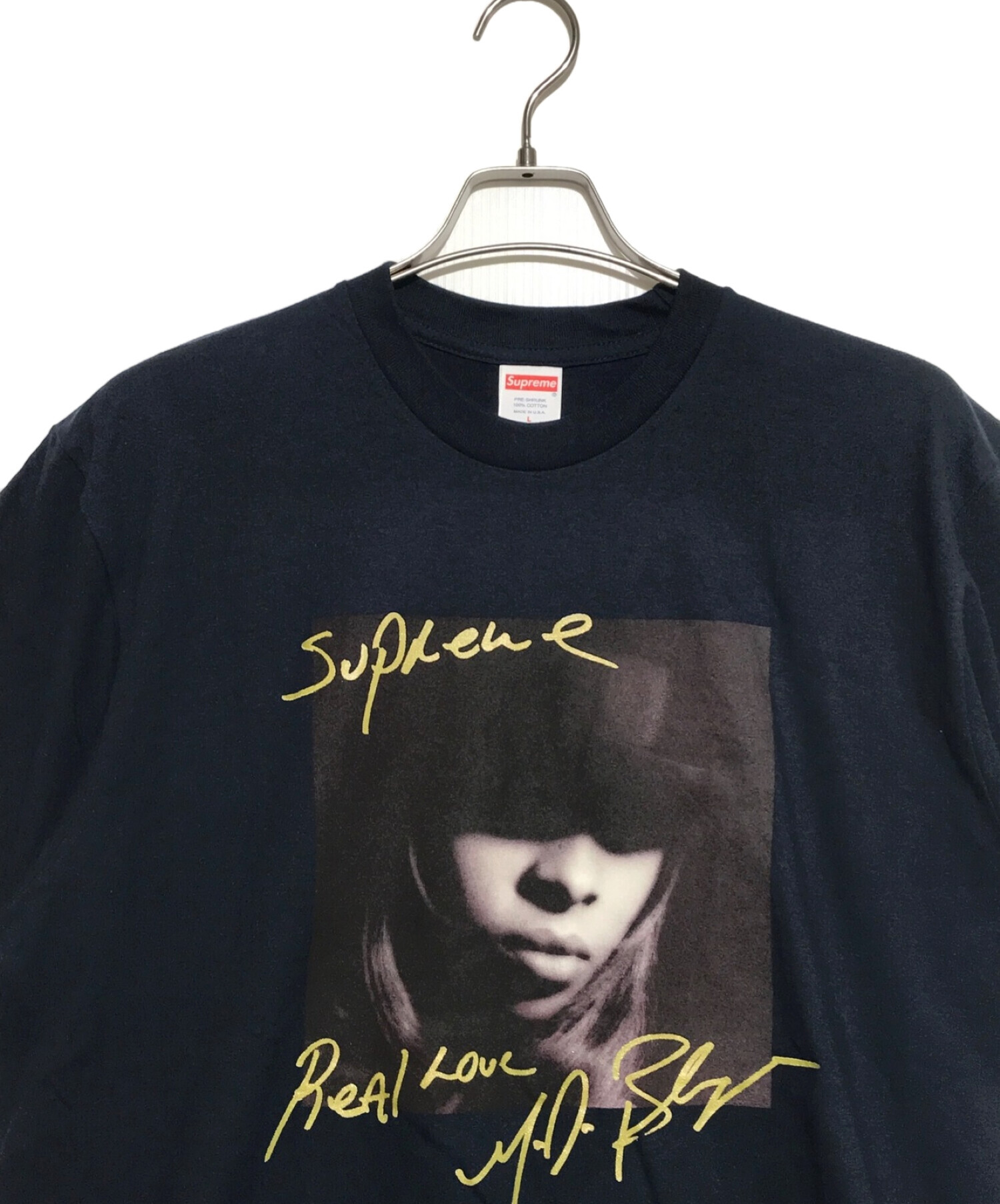 Supreme (シュプリーム) 19AW Mary J. Blige Tee ネイビー サイズ:L 未使用品