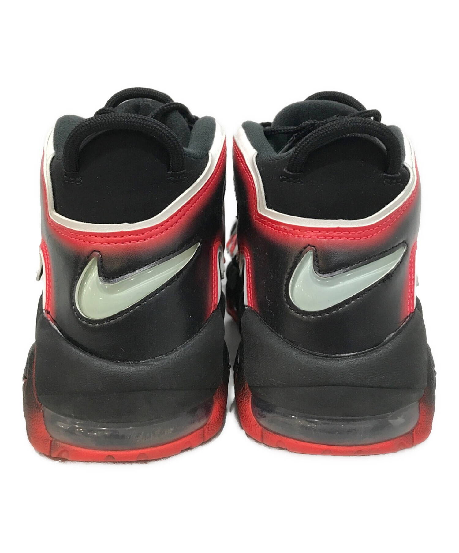 中古・古着通販】NIKE (ナイキ) ハイカットスニーカー ブラック×レッド ...