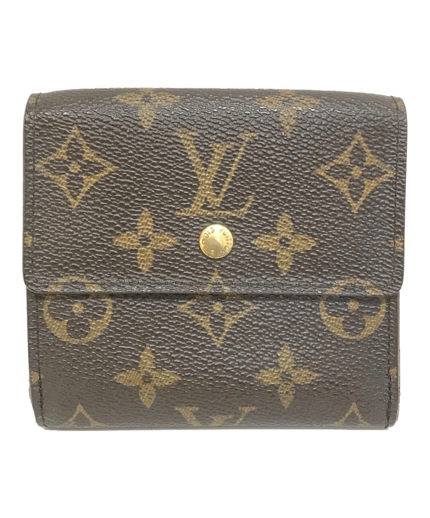 中古・古着通販】LOUIS VUITTON (ルイ ヴィトン) 3つ折り財布 ブラウン