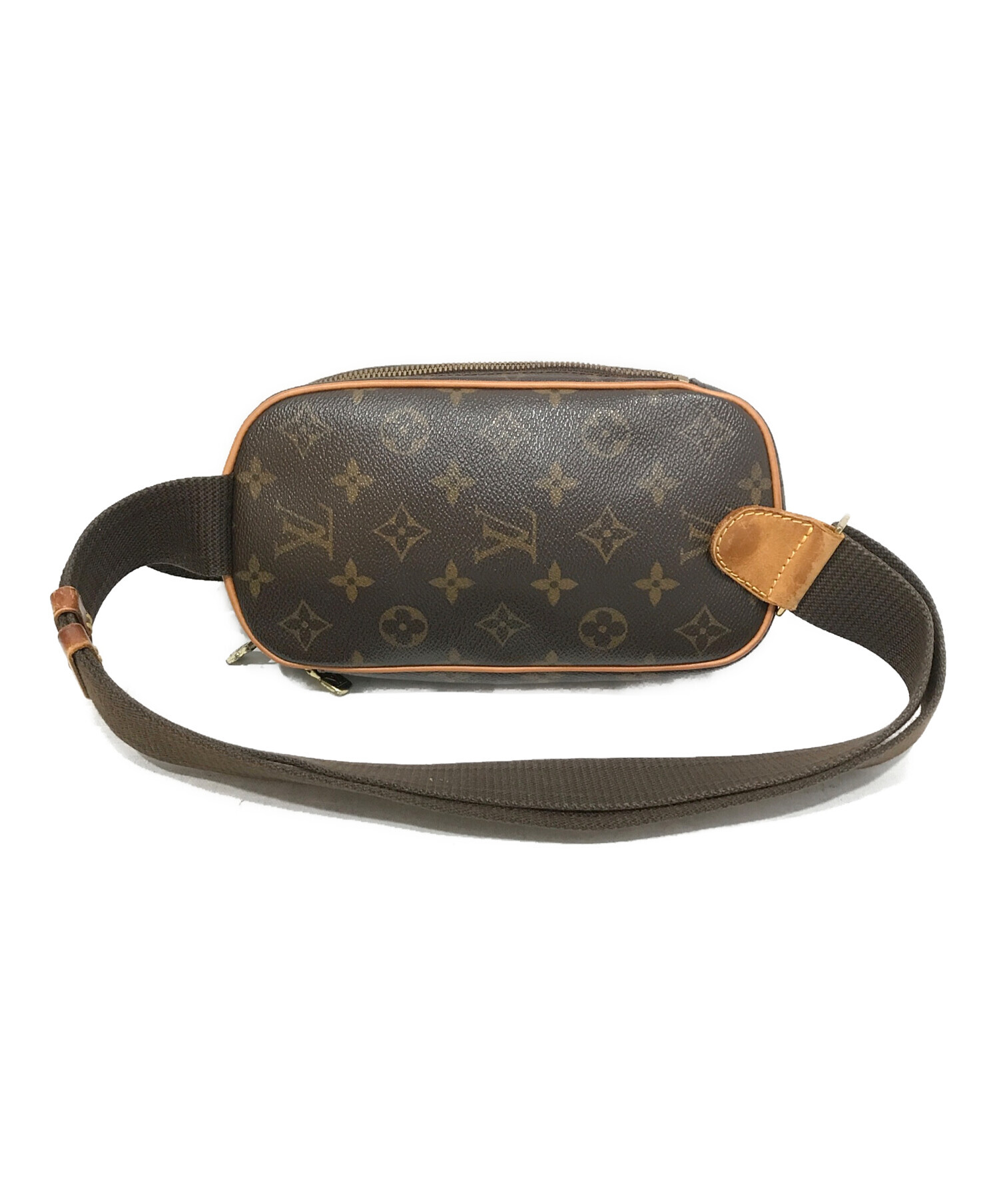 中古・古着通販】LOUIS VUITTON (ルイ ヴィトン) モノグラム ポシェット・ガンジュ ブラウン｜ブランド・古着通販  トレファク公式【TREFAC FASHION】スマホサイト