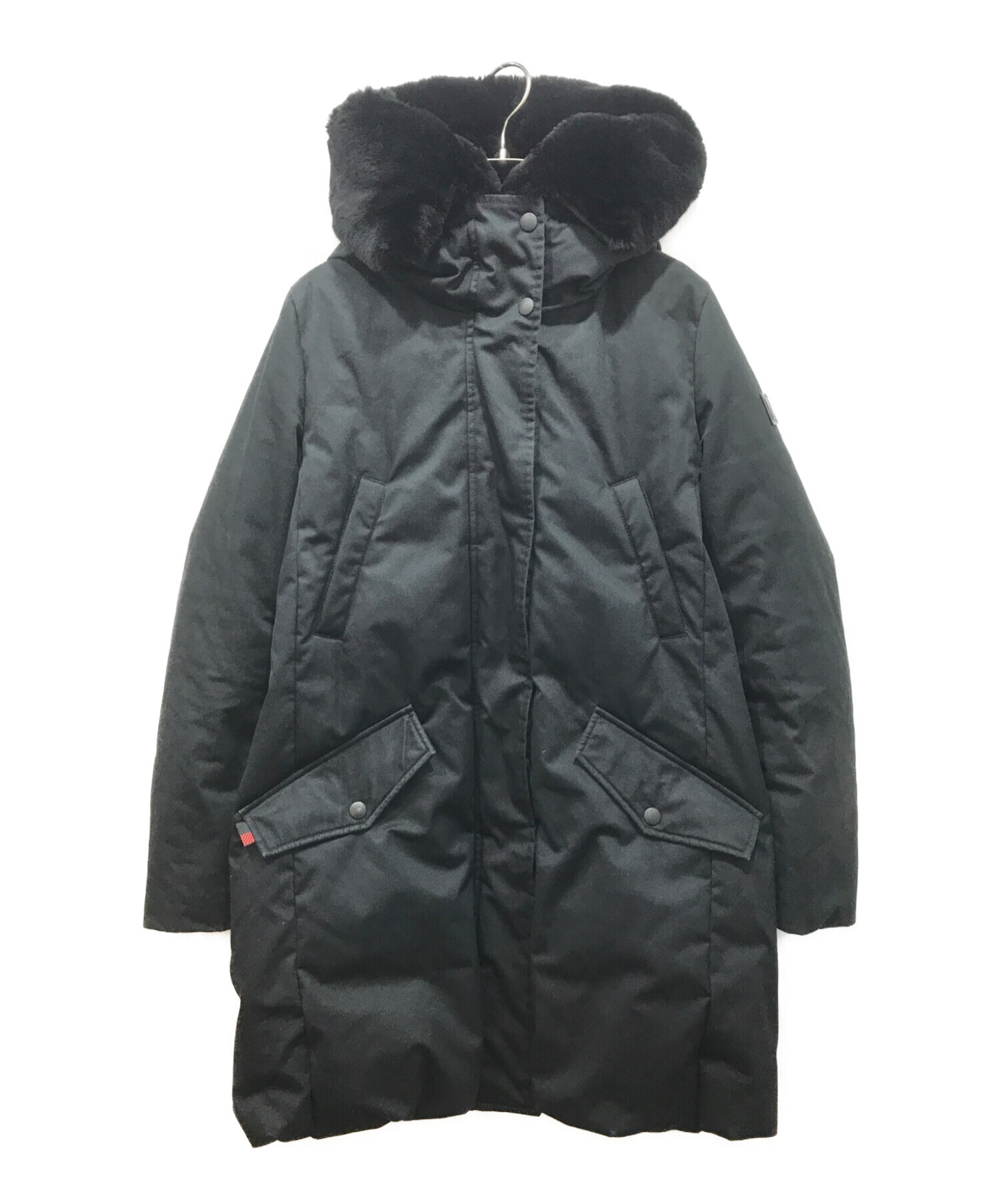 中古・古着通販】WOOLRICH (ウールリッチ) コクーンパーカ ブラック サイズ:XS｜ブランド・古着通販 トレファク公式【TREFAC  FASHION】スマホサイト