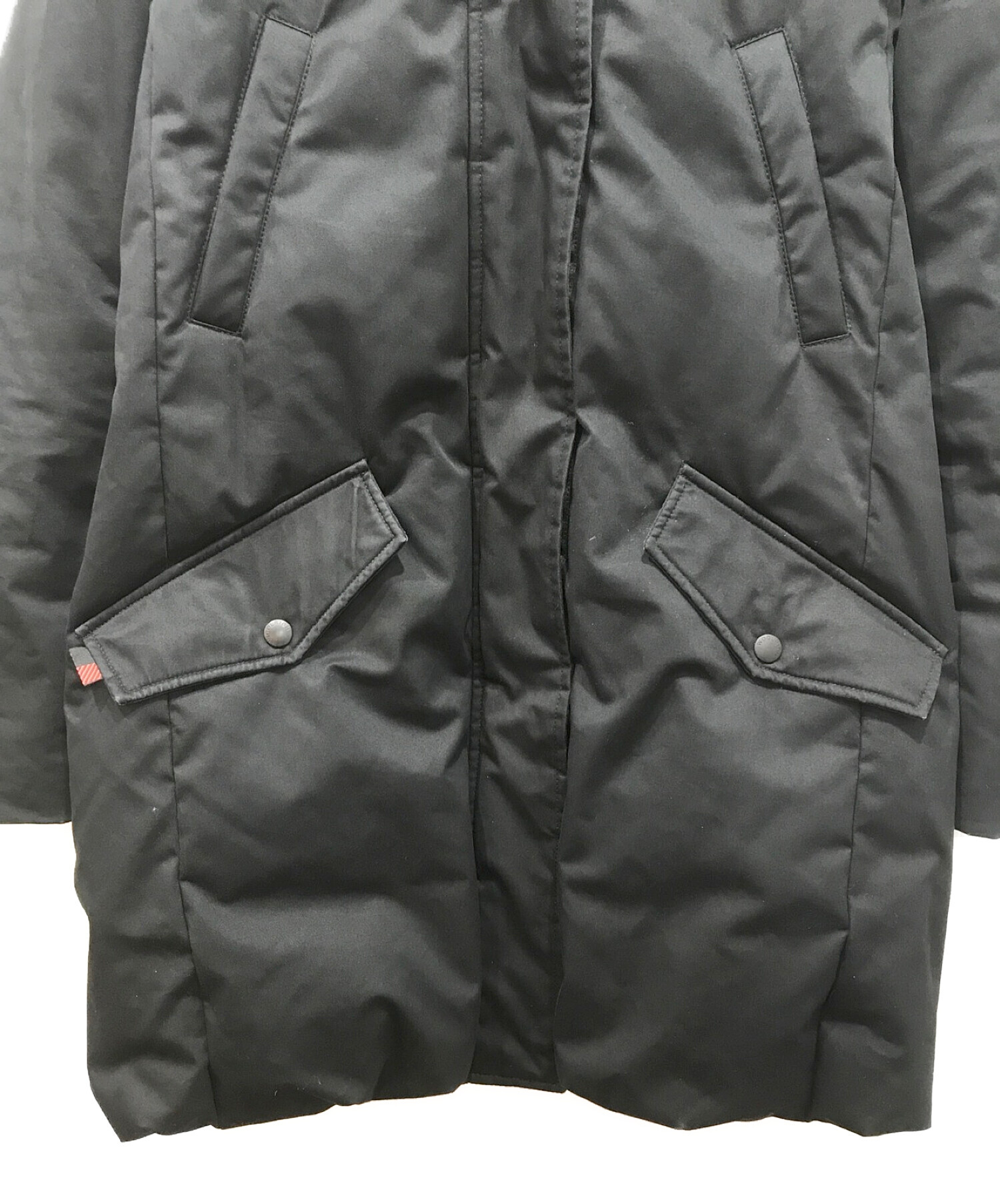 中古・古着通販】WOOLRICH (ウールリッチ) コクーンパーカ ブラック サイズ:XS｜ブランド・古着通販 トレファク公式【TREFAC  FASHION】スマホサイト