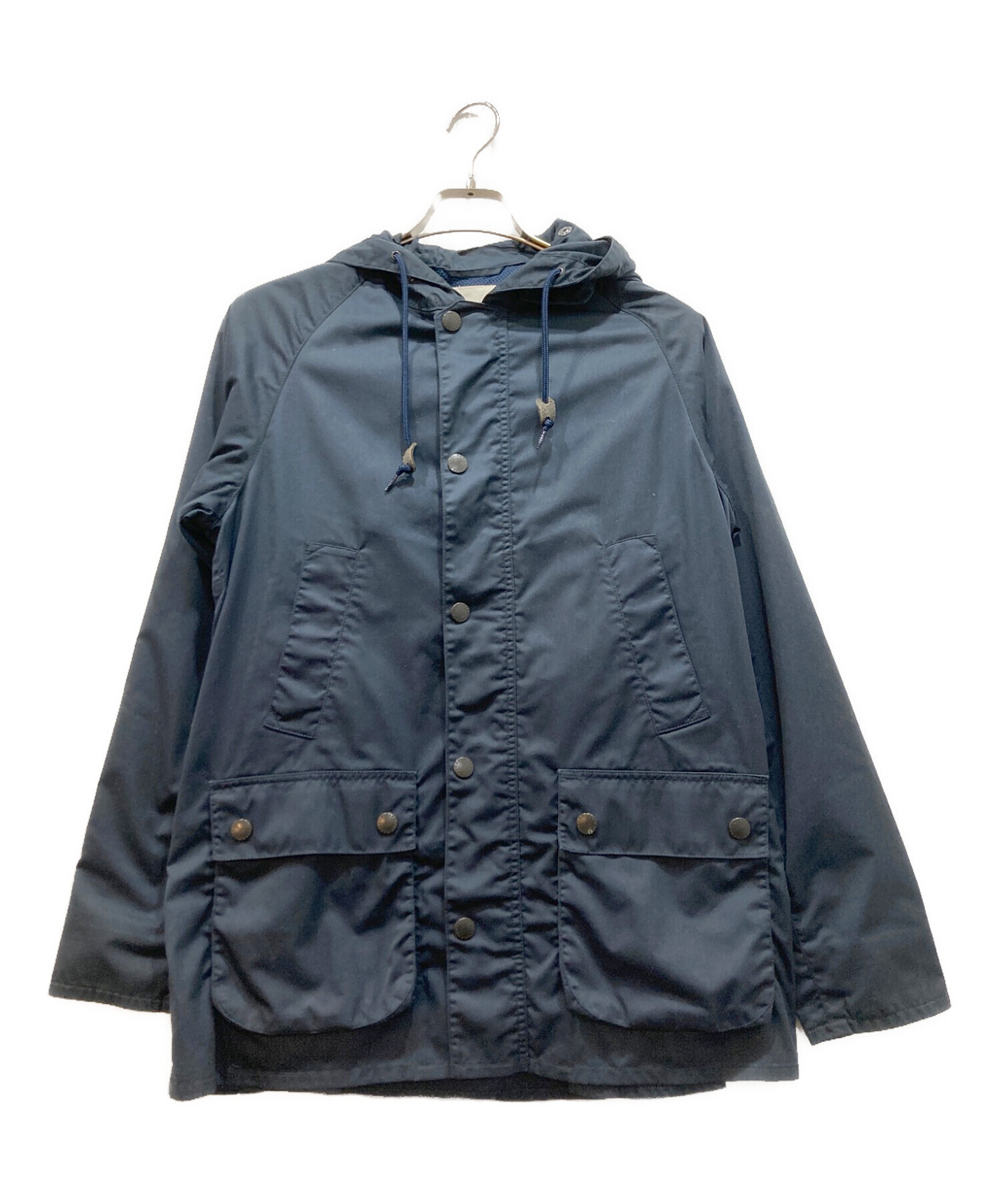 Barbour (バブアー) 別注HOODED BEDALE ネイビー サイズ:36