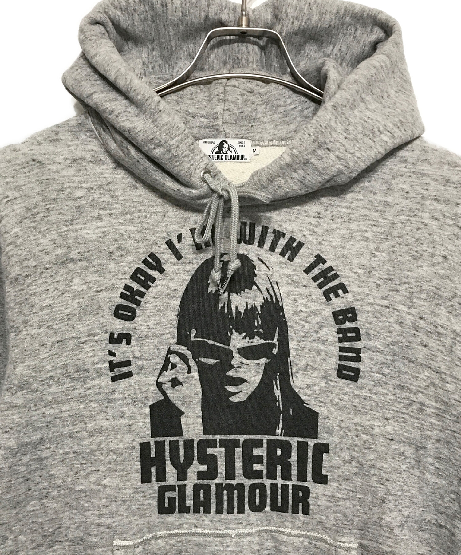 Hysteric Glamour (ヒステリックグラマー) パーカー グレー サイズ:M