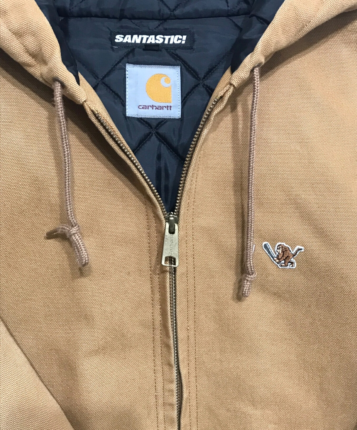 CarHartt (カーハート) SANTASTIC (サンタスティック) Active jacket ブラウン サイズ:XL