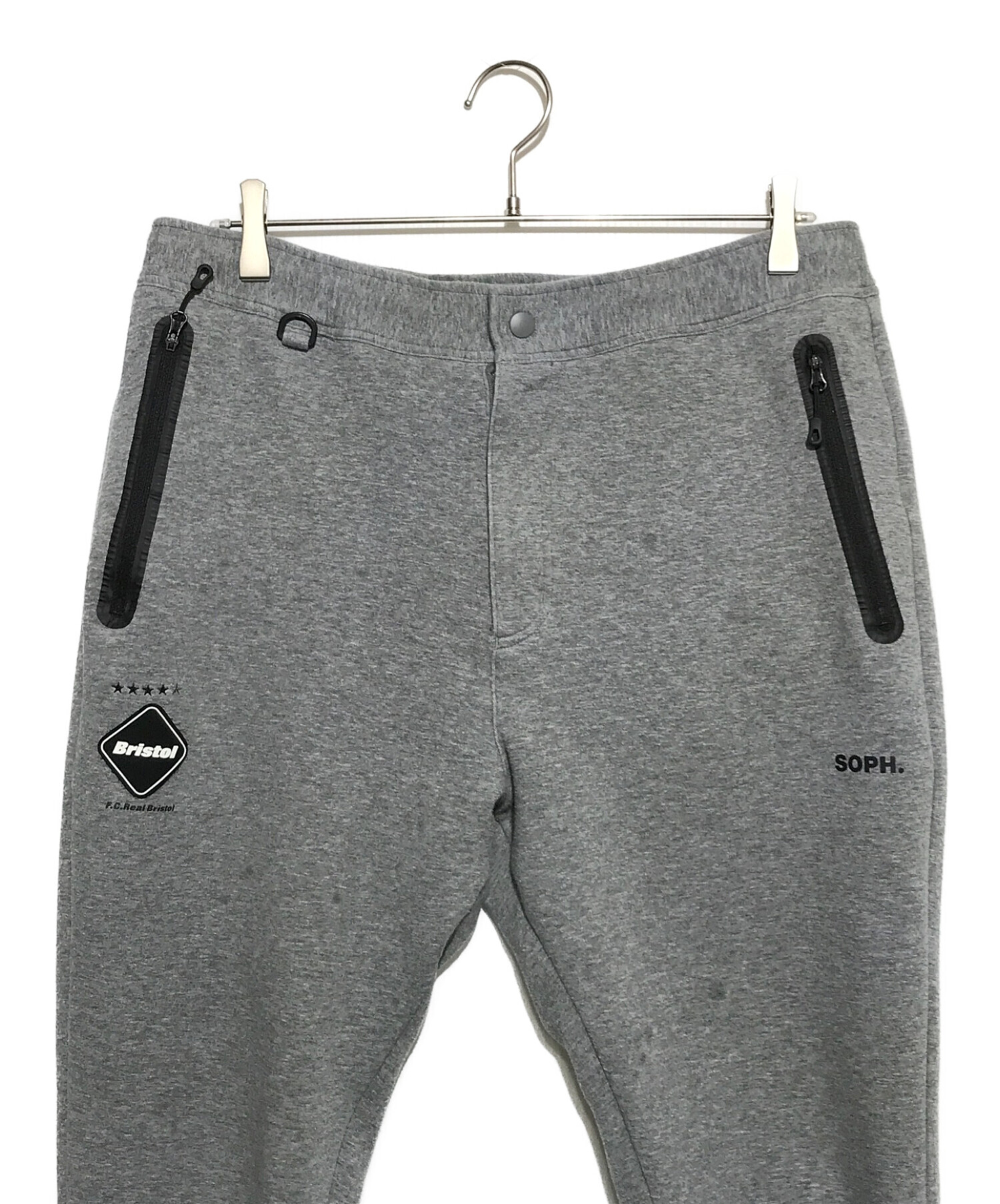 F.C.R.B. (エフシーアールビー) TECH SWEAT TRAINING PANTS グレー サイズ:XL