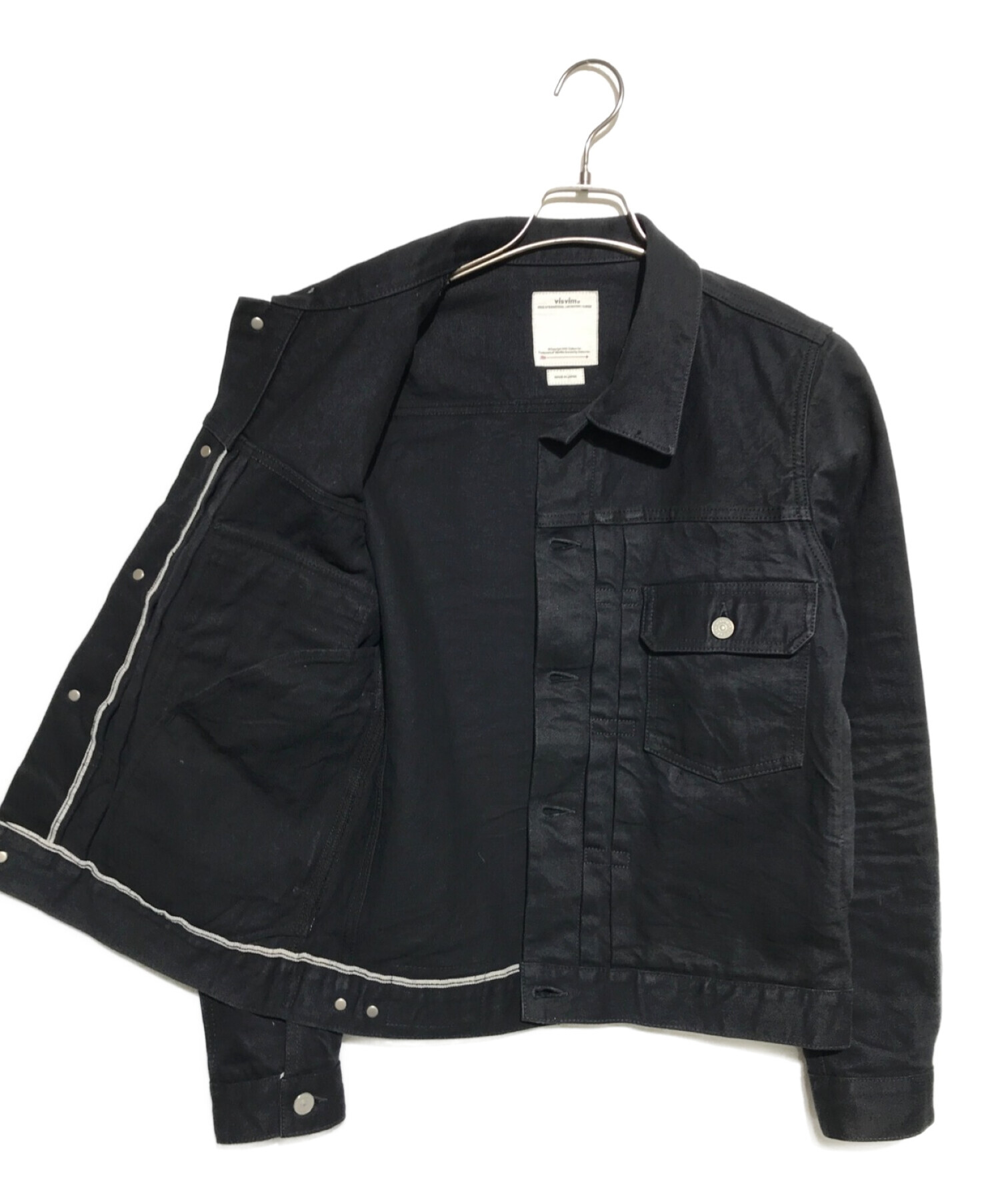 中古・古着通販】VISVIM (ビズビム) 21SS 101 JKT CMYK BLK ブラック サイズ:2｜ブランド・古着通販  トレファク公式【TREFAC FASHION】スマホサイト