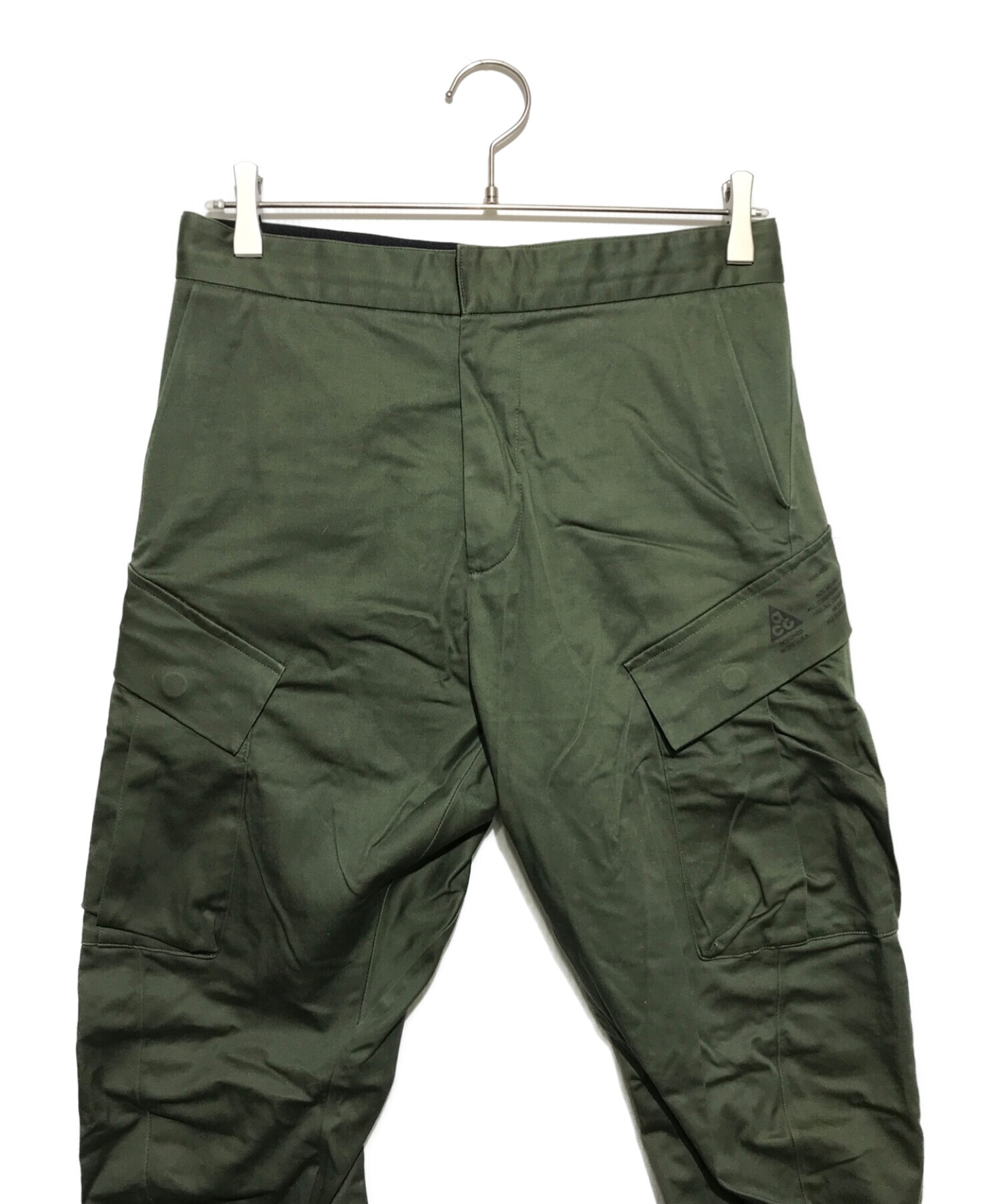 NIKE ACG (ナイキエージーシー) LAB ACG CARGO PANTS グリーン サイズ:XS