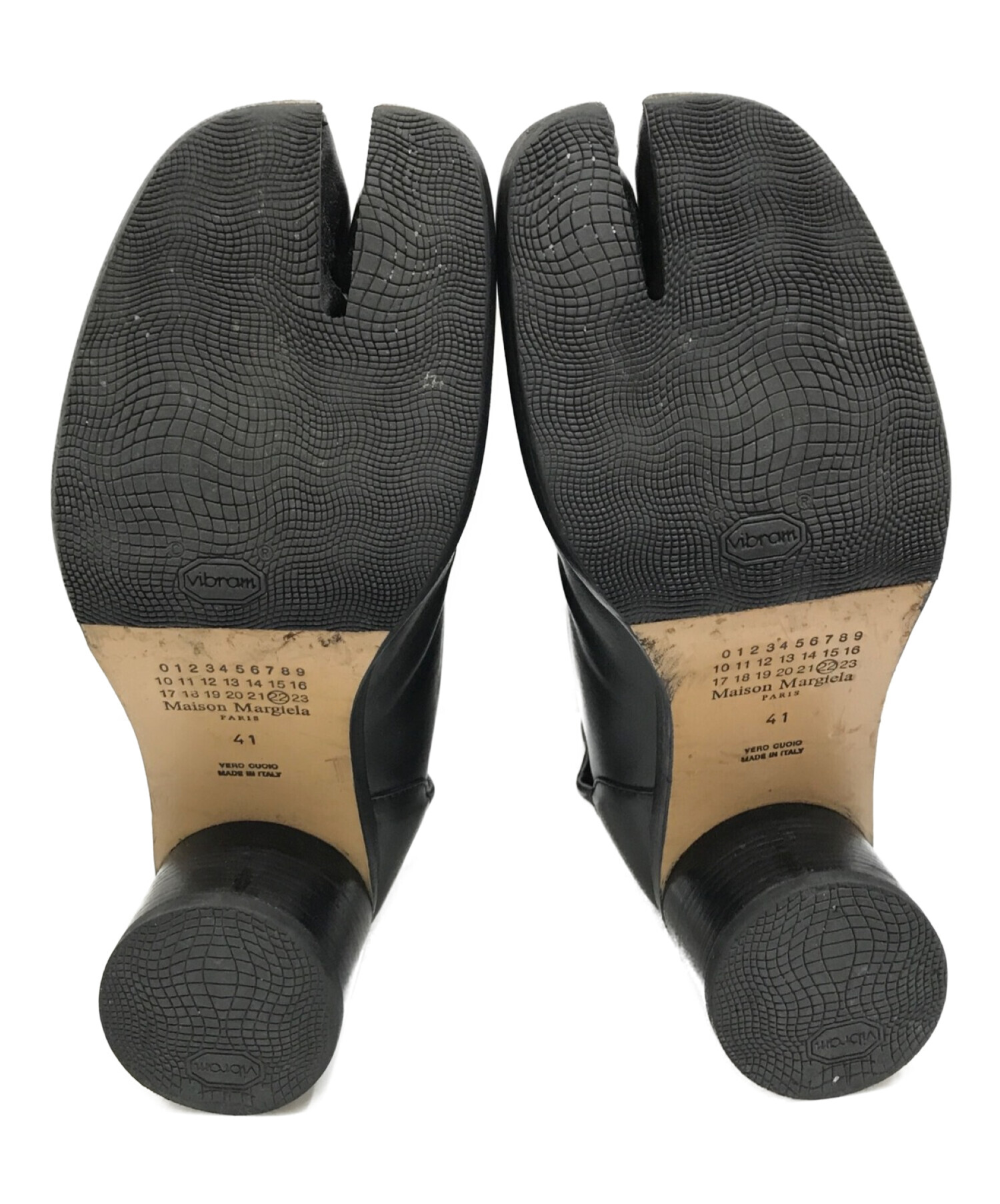 Maison Margiela (メゾンマルジェラ) 足袋アンクルブーツ ブラック サイズ:41
