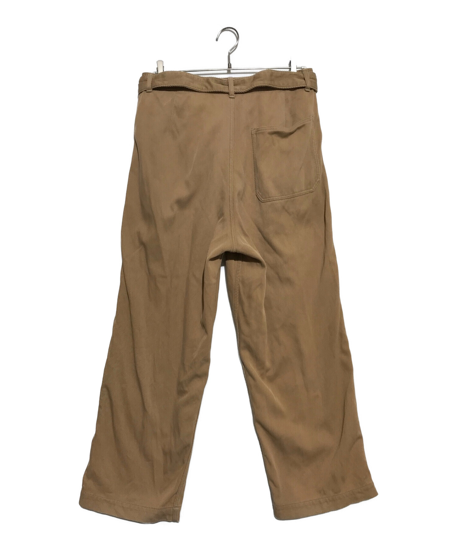 Graphpaper (グラフペーパー) Hard Twill Belted Pants アイボリー サイズ:3