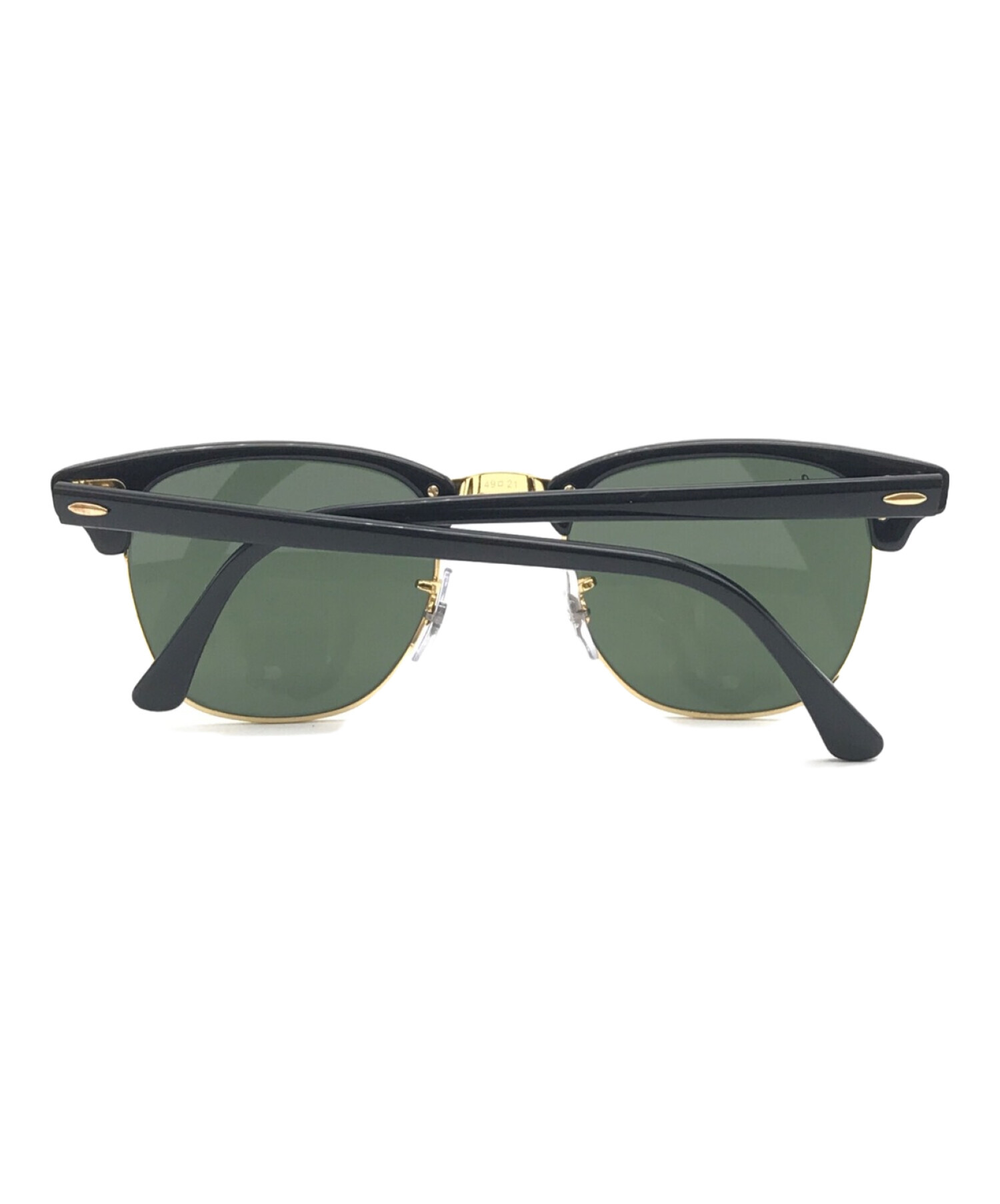 中古・古着通販】RAY-BAN (レイバン) サングラス ゴールド×グリーン 