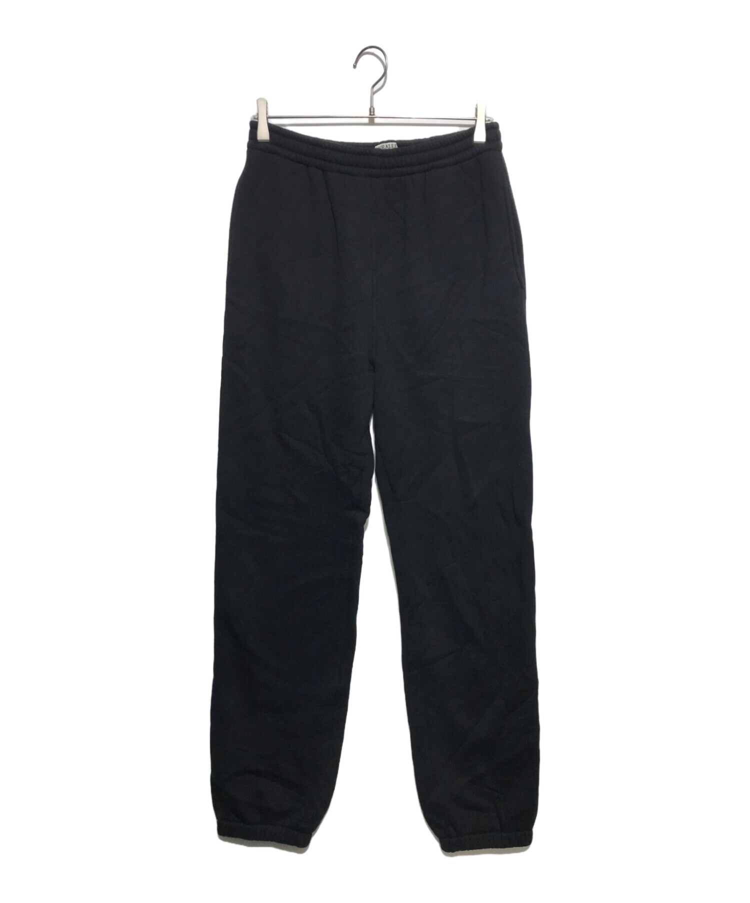 中古・古着通販】AURALEE (オーラリー) SMOOTH SOFT SWEAT PANTS ブラック サイズ:3｜ブランド・古着通販  トレファク公式【TREFAC FASHION】スマホサイト