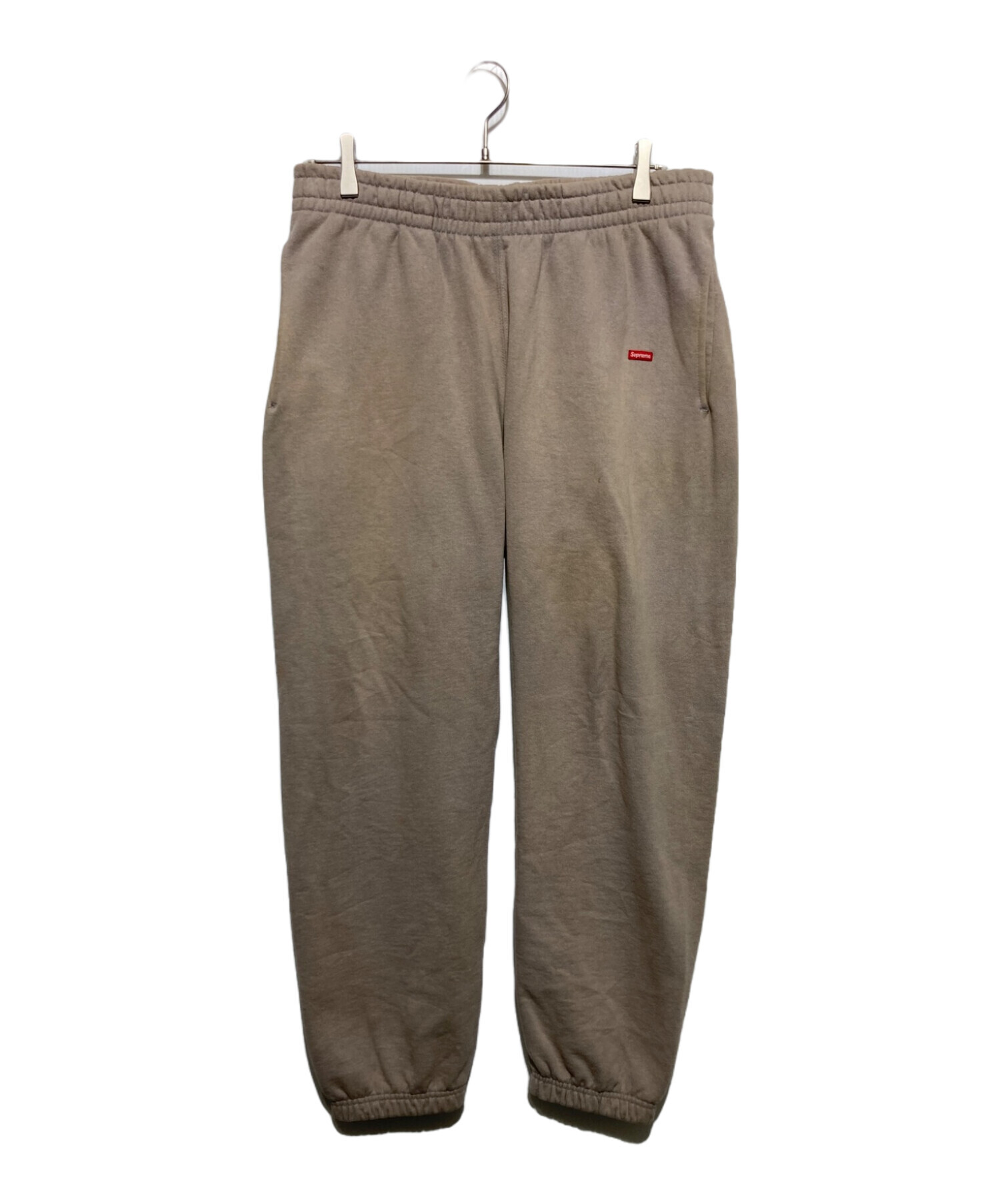 SUPREME (シュプリーム) Small Box Sweatpant (スモール　ボックス　スウェットパンツ) ベージュ サイズ:M