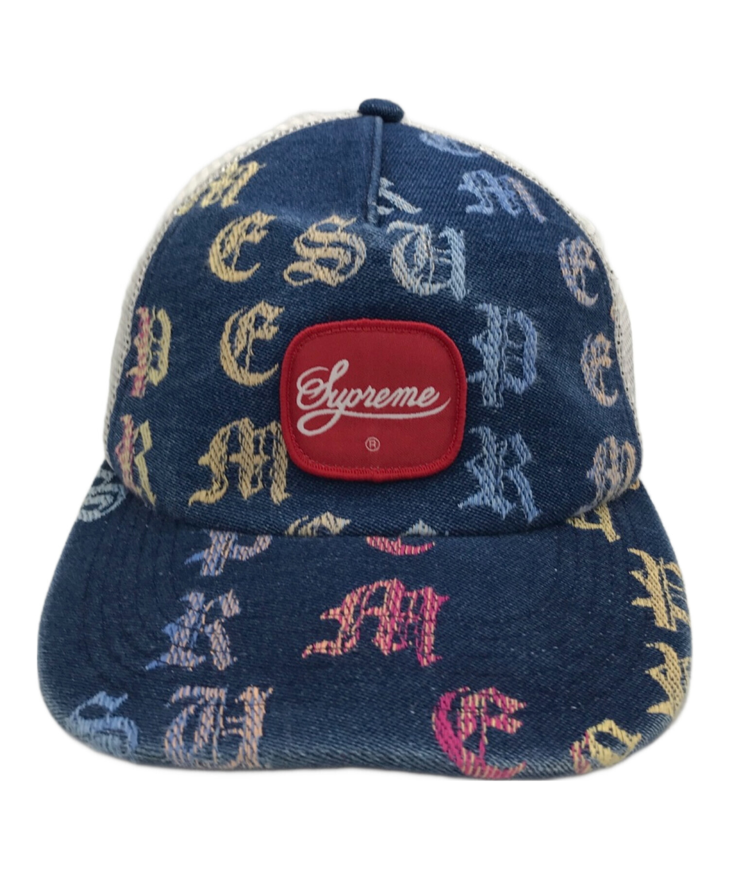 中古・古着通販】SUPREME (シュプリーム) GRADIENT JACQUARD DENIM MESH BACK 5 PANEL  インディゴ｜ブランド・古着通販 トレファク公式【TREFAC FASHION】スマホサイト