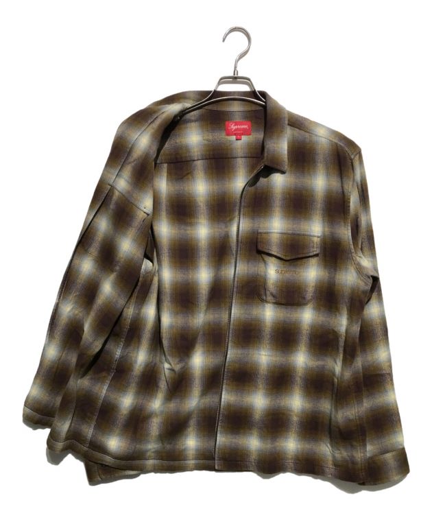 中古・古着通販】Supreme (シュプリーム) Shadow Plaid Flannel Zip Up ...