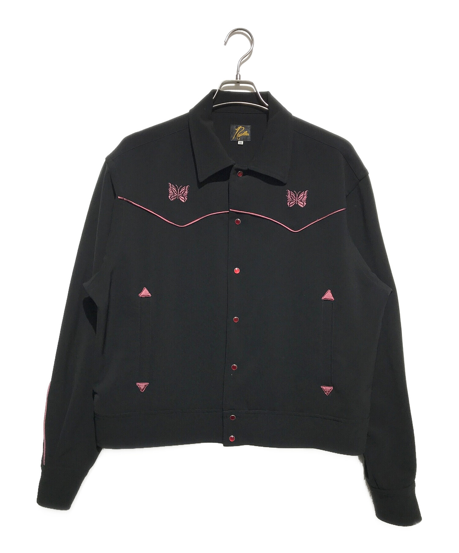 中古・古着通販】Needles (ニードルズ) Piping Cowboy Shirt Jacket ブラック サイズ:M｜ブランド・古着通販  トレファク公式【TREFAC FASHION】スマホサイト