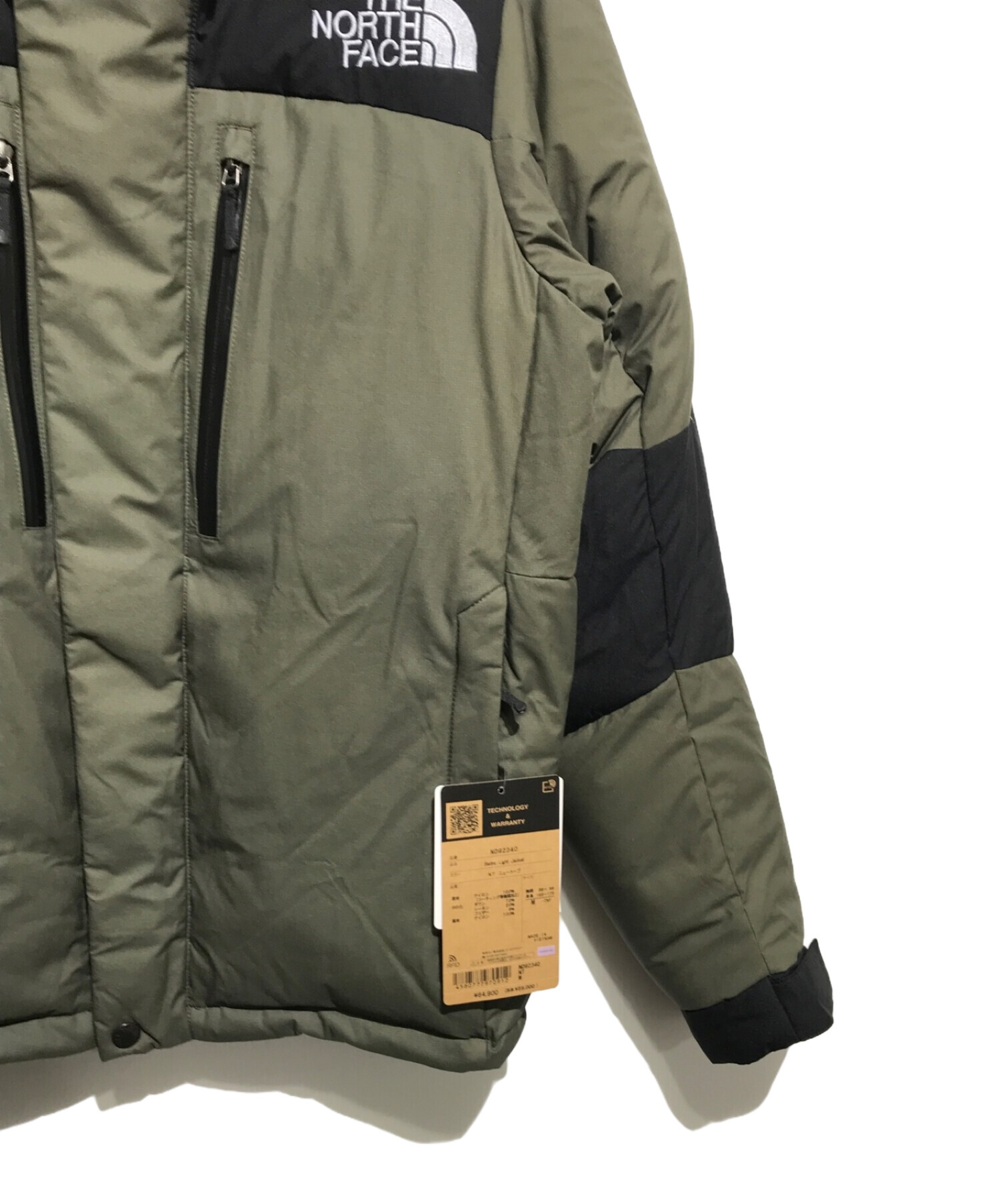 中古・古着通販】THE NORTH FACE (ザ ノース フェイス) BALTRO LIGHT JACKET/バルトロライトジャケット グリーン  サイズ:M 未使用品｜ブランド・古着通販 トレファク公式【TREFAC FASHION】スマホサイト